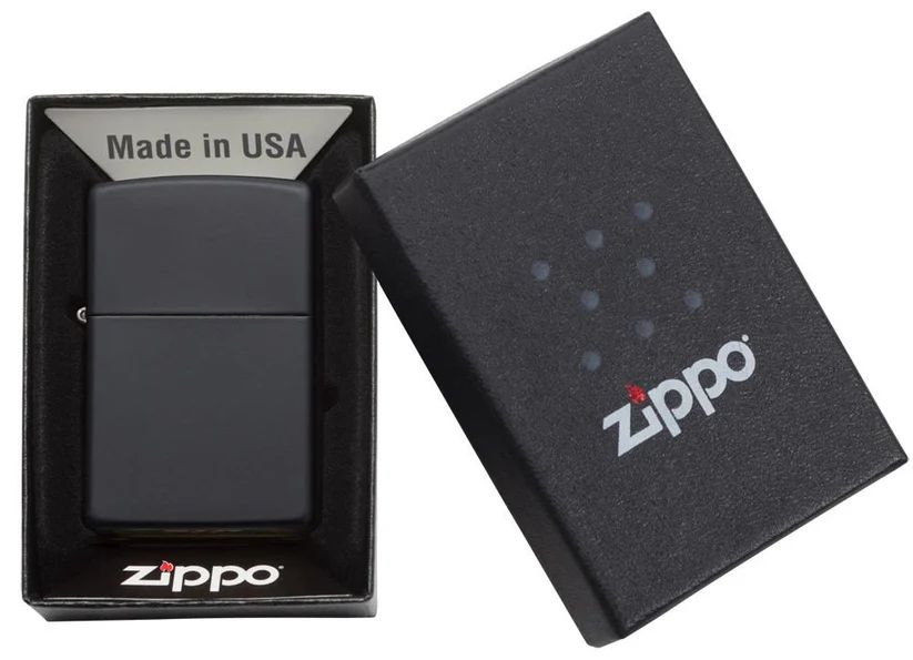 Briquet à essence Zippo - Matte black