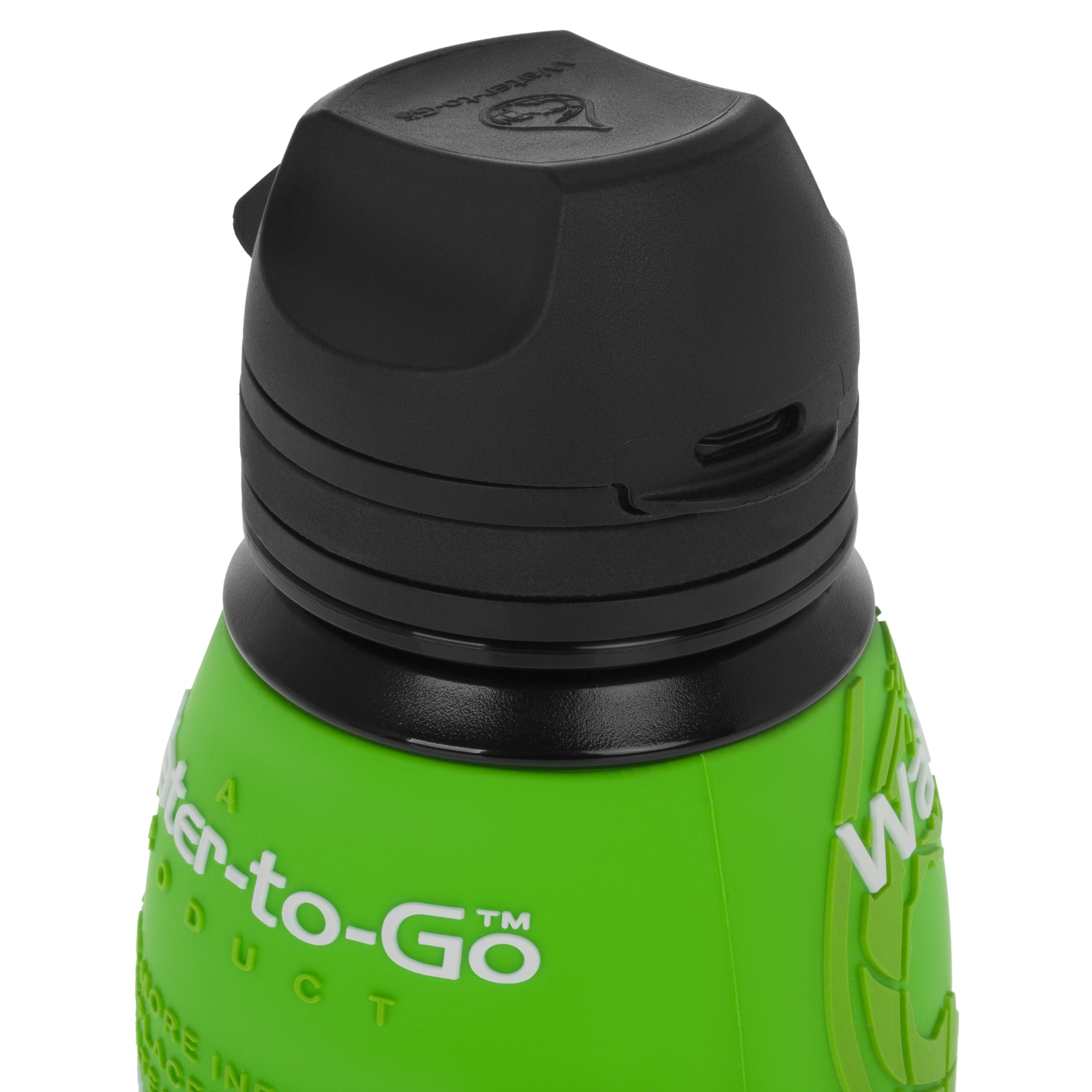 Bouteille avec filtre 750 ml 2024 Water-to-Go - Black/Green