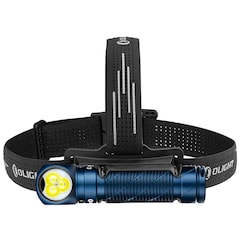 Lampe de poche et lampe d'angle Perun 3 Midnight Blue avec un bandeau - 3000 lumens Olight