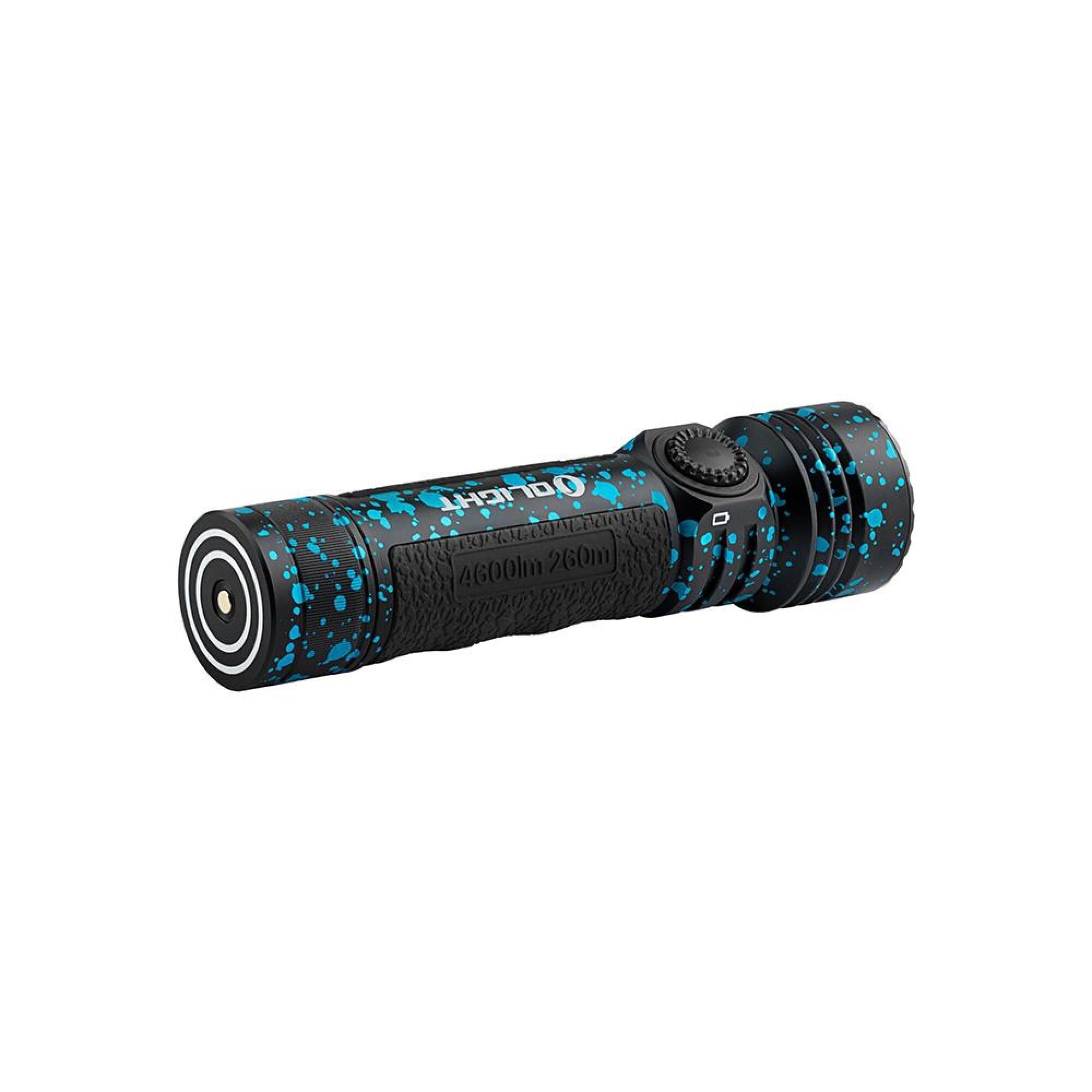 Lampe de poche tactique  et de recherche Seeker 4 Pro Cool White Deep Ocean - 4600 lumens Olight