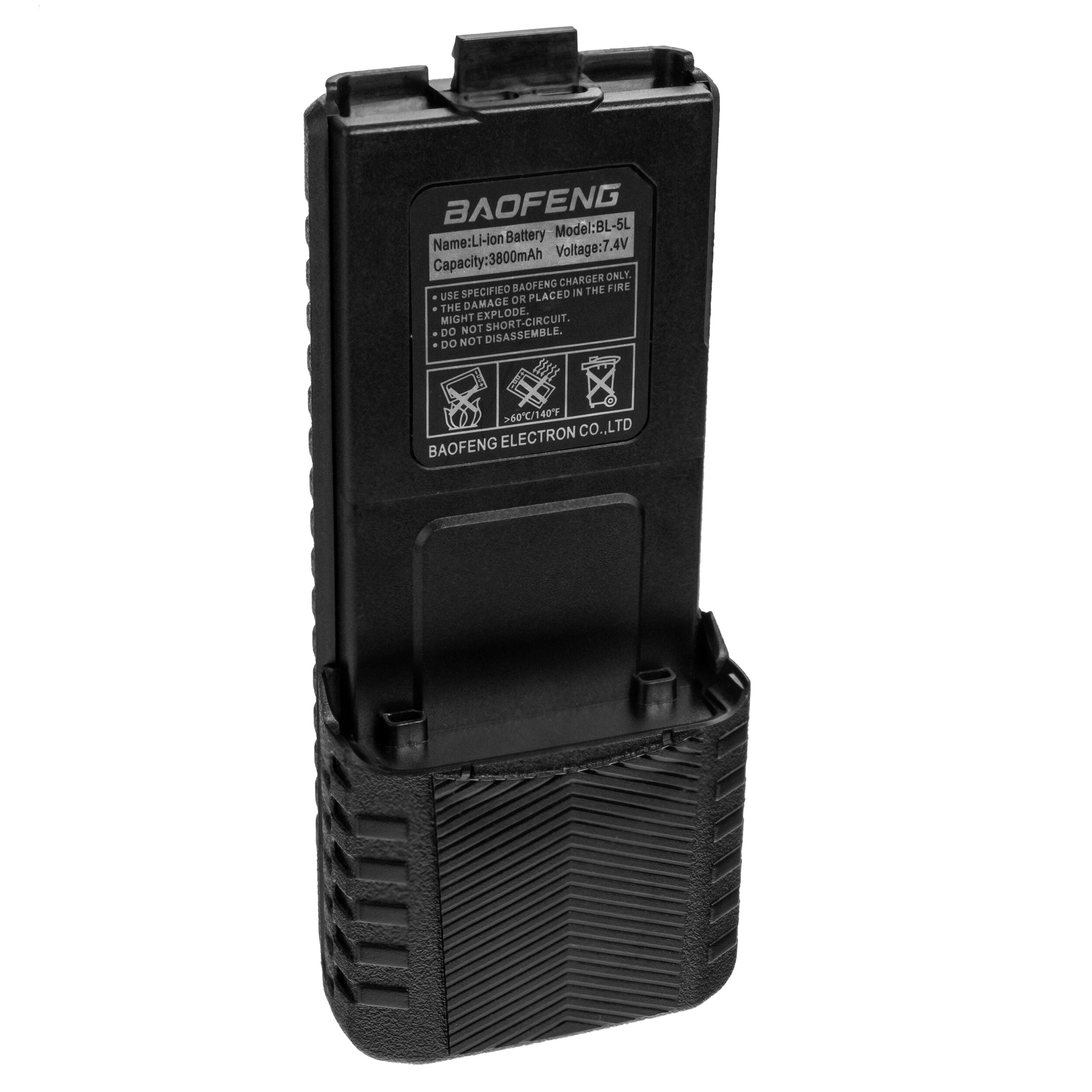 Batterie 3800 mAh Baofeng pour radio UV-5R - USB-C