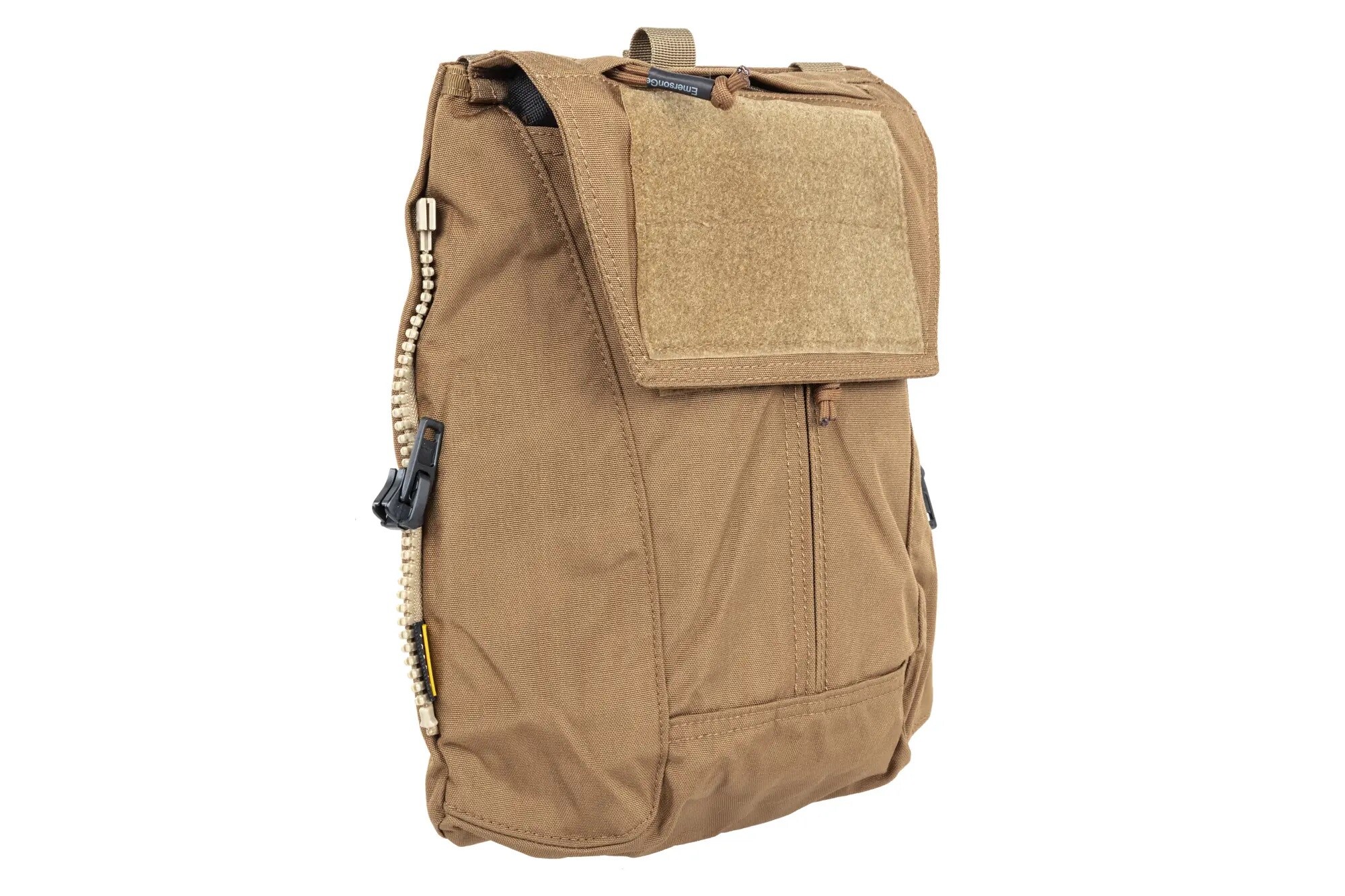 Panneau d'assaut Emerson Gear de type Zip-On pour gilets JPC 2.0/CPC - Coyote Brown