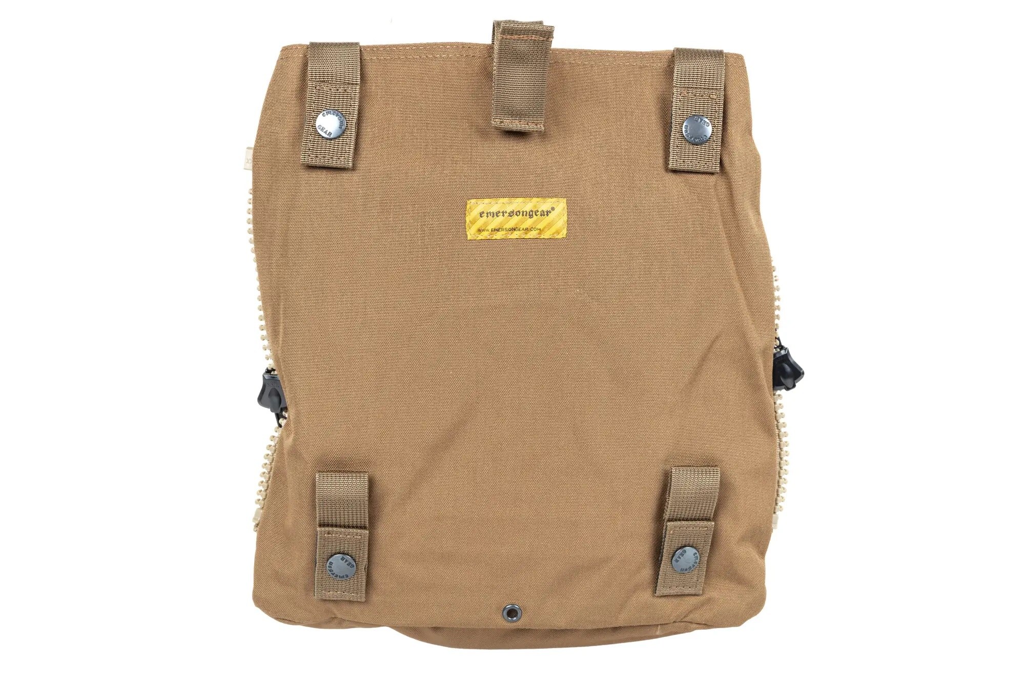 Panneau d'assaut Emerson Gear de type Zip-On pour gilets JPC 2.0/CPC - Coyote Brown