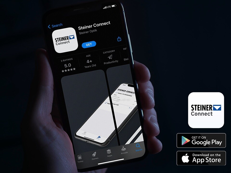 Jumelles avec télémètre eRanger LRF 10x42 Steiner