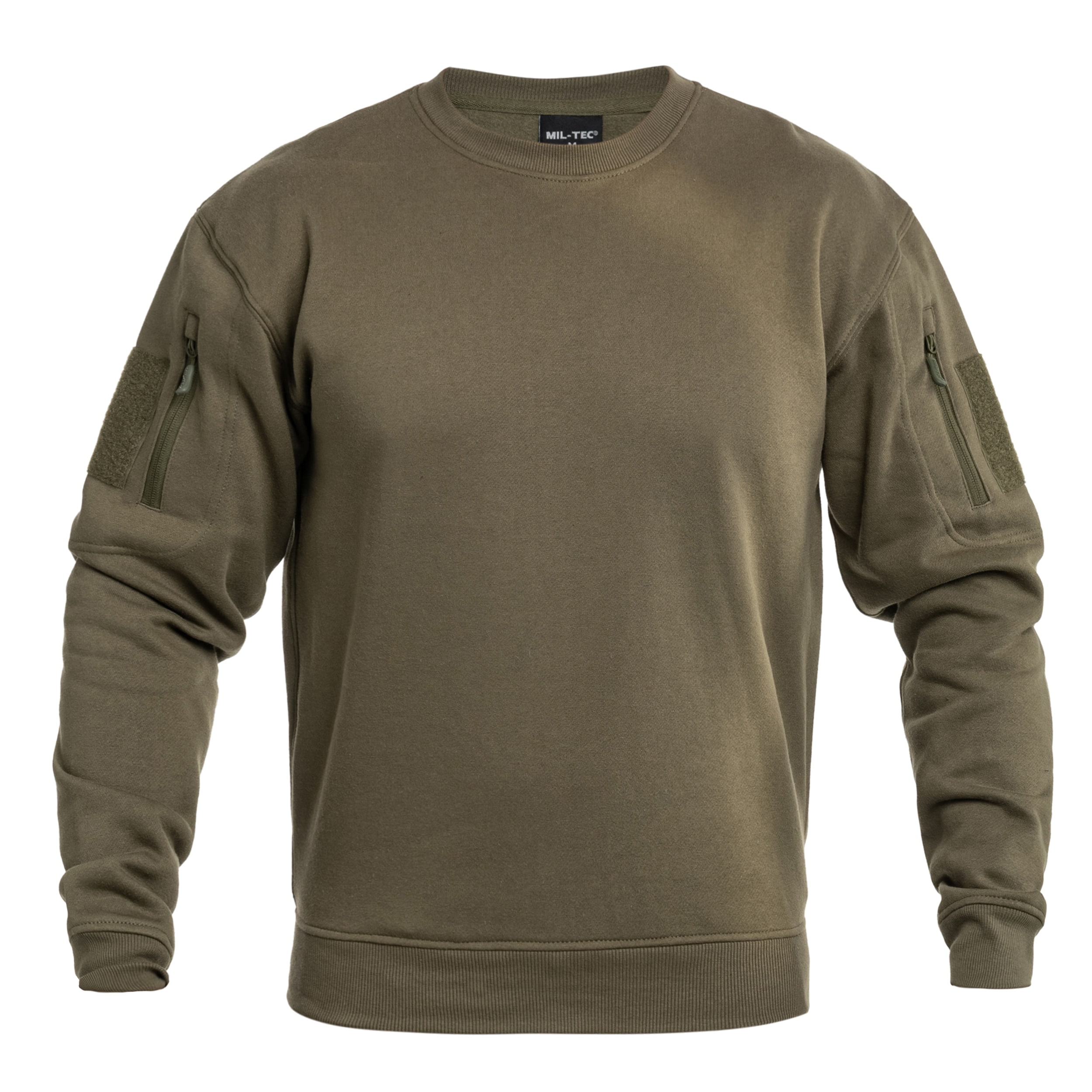 Sweatshirt Tactical Sweatshirt Round Neck Mil-Tec - Ranger Green