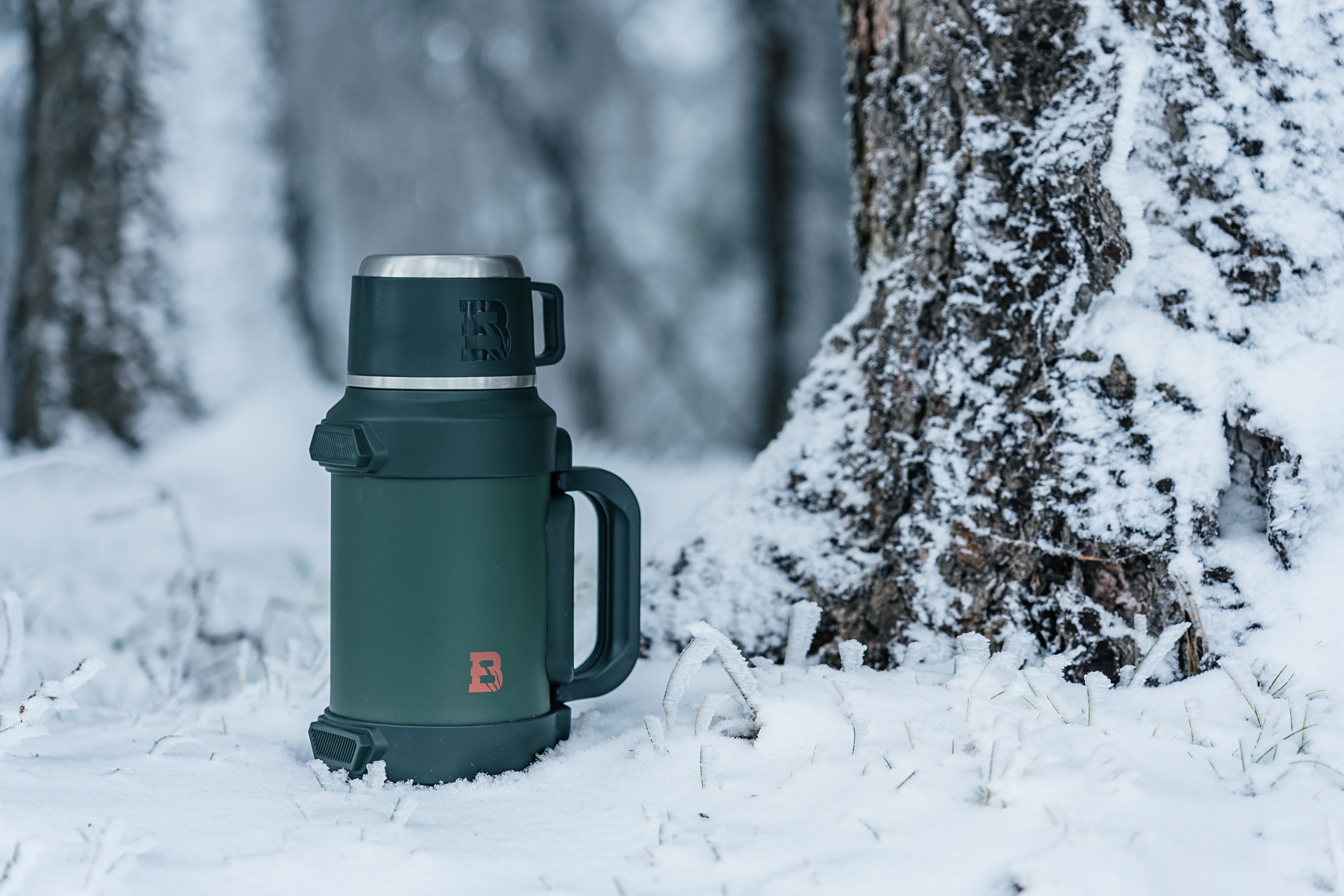 Thermos 1,3 L Badger Outdoor - Olive