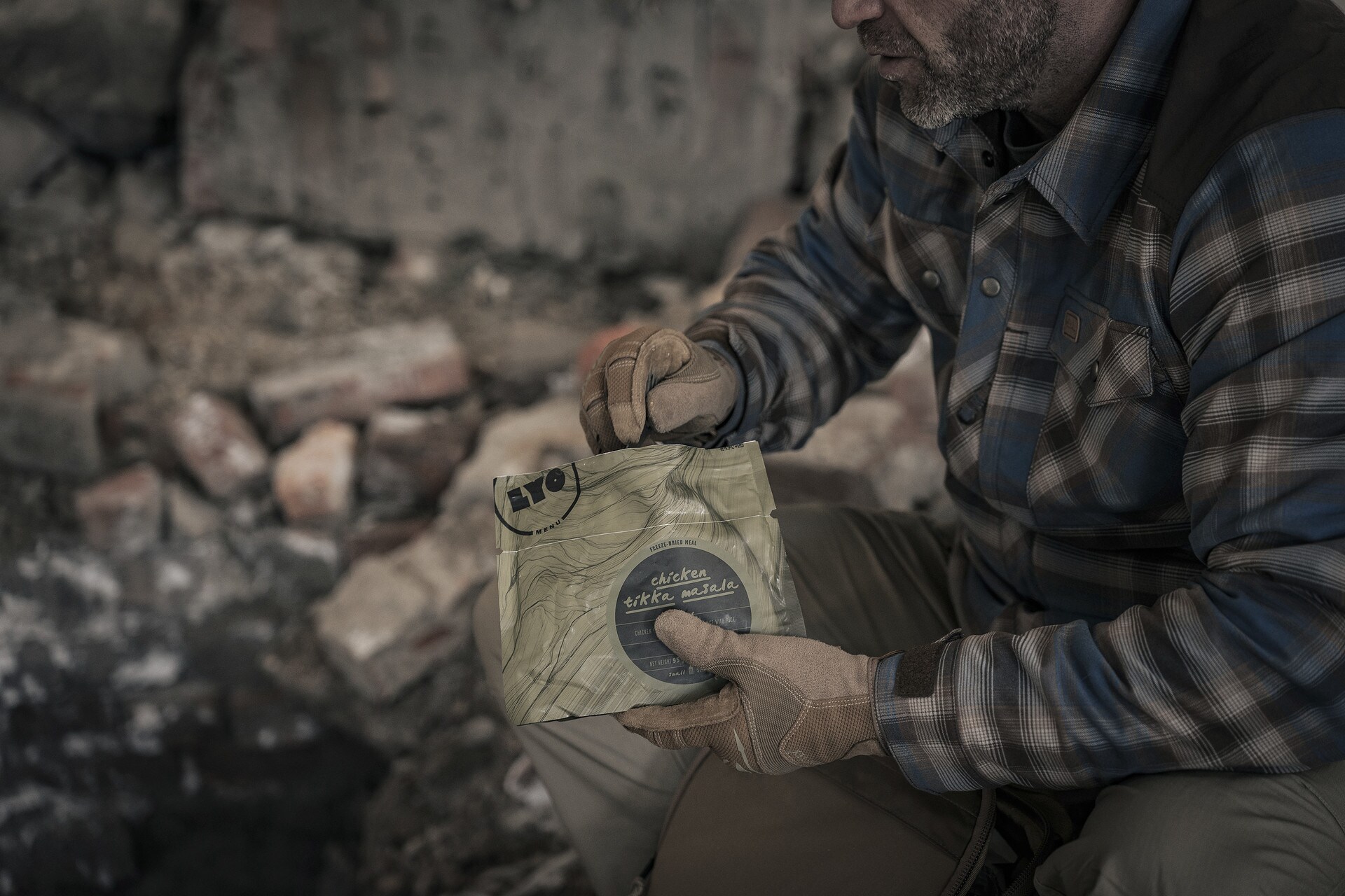 Aliments lyophilisés Field Poulet Tikka masala 95 g/426 kcal LYOFOOD