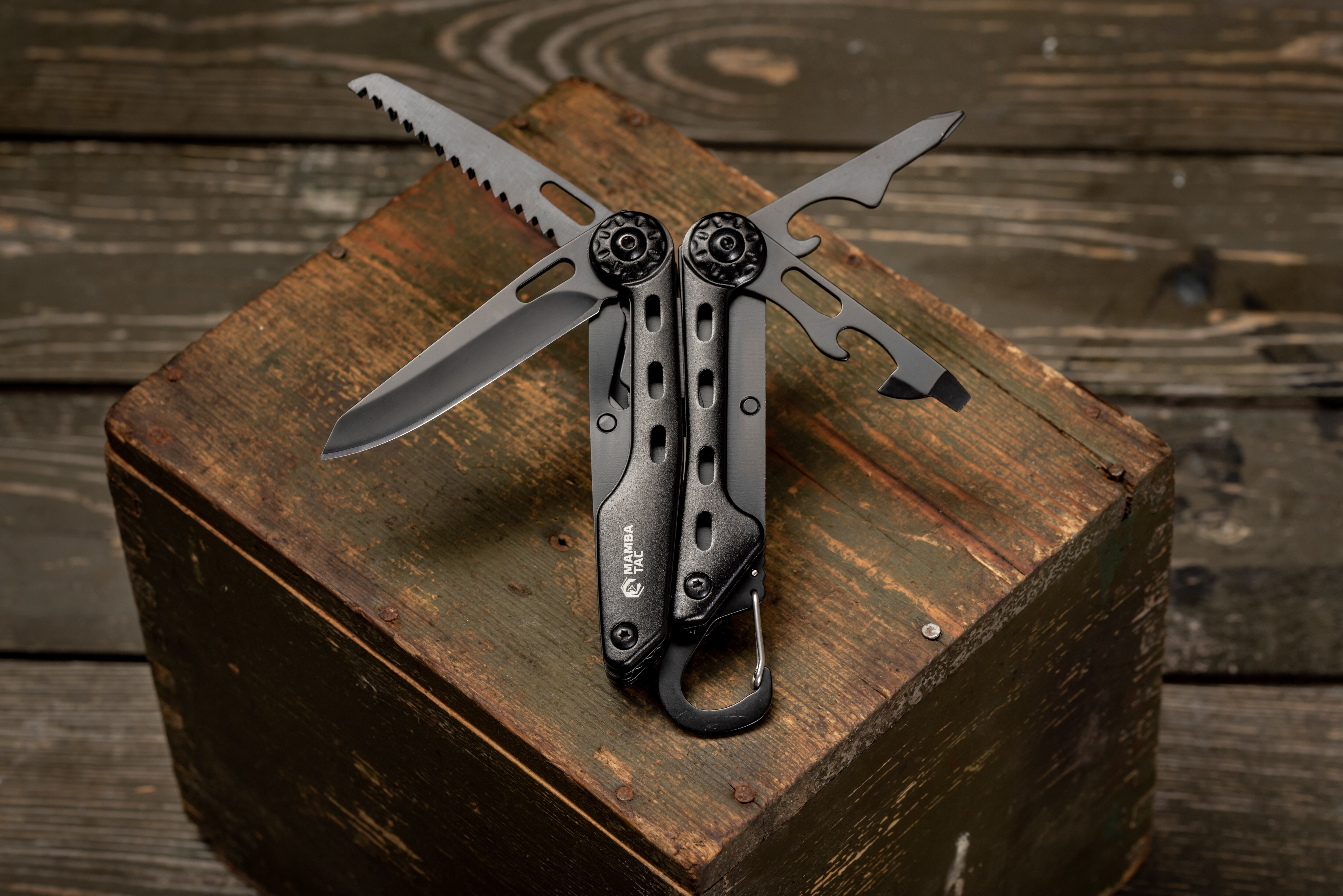 Multitool Bright 10 en 1 Mamba Tac - Black