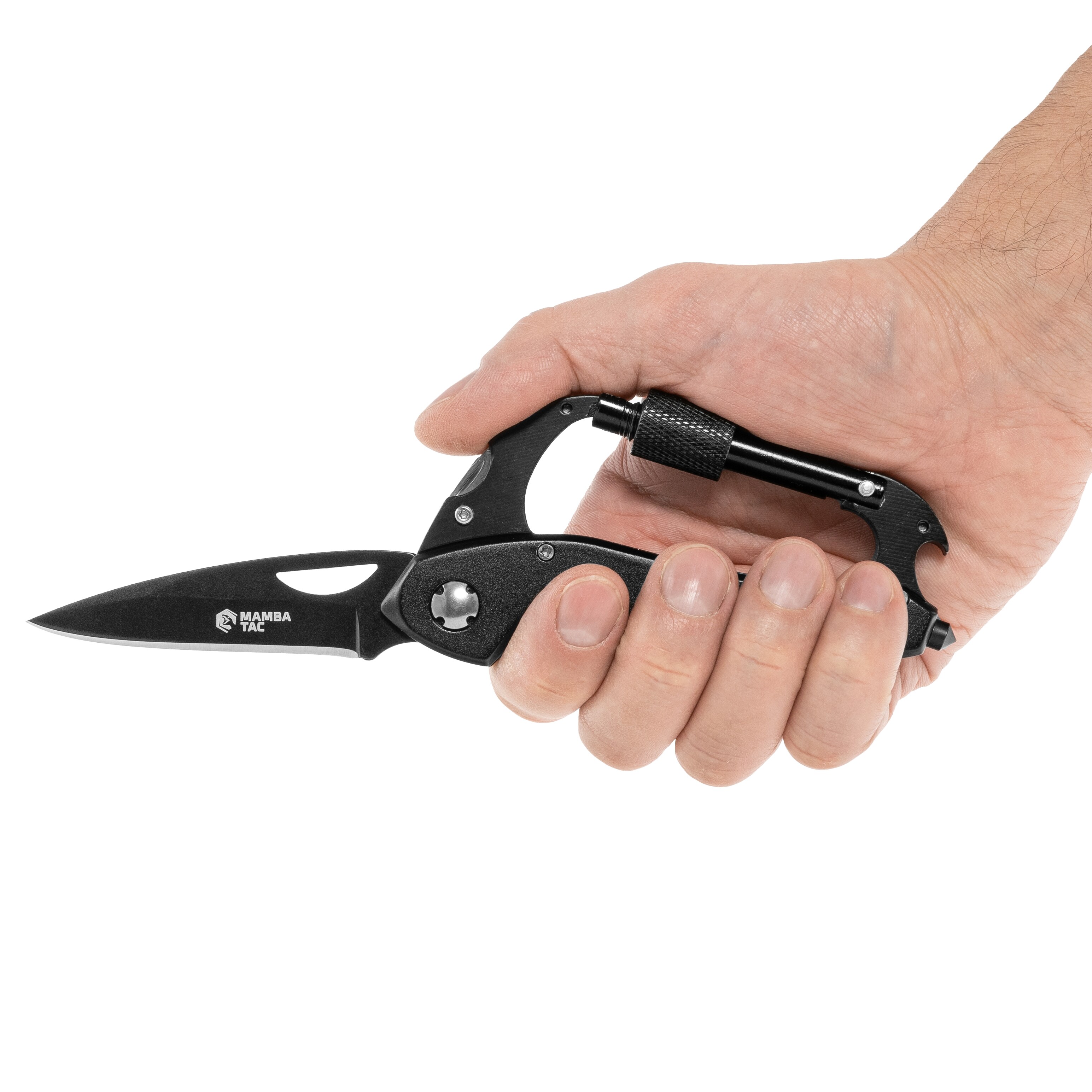 Multitool Knife Clip 6en1 Mamba Tac - Black