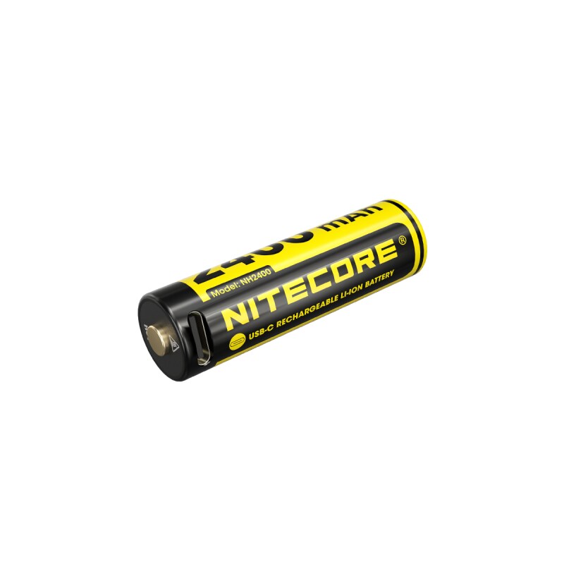 Batterie 1,5V NH2400/AA USB-C 2400 mAh - 4 pcs. Nitecore