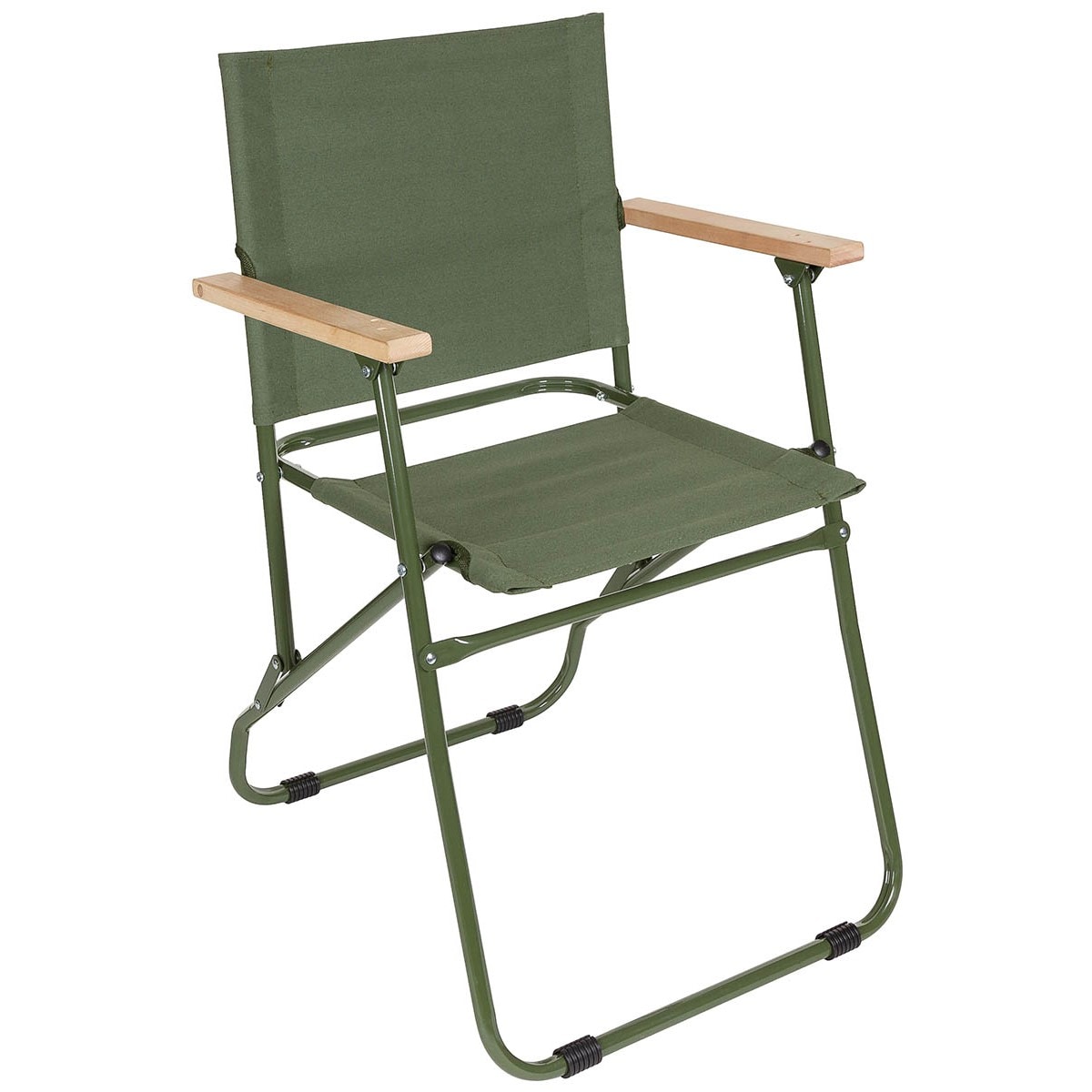 Chaise pliable GB Land Rover - état comme neuf- Demobil - Olive 