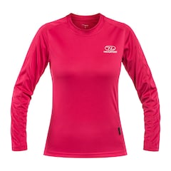T-shirt thermoactif pour femmes Long Sleeve Climate-X Highlander Outdoor - Pink