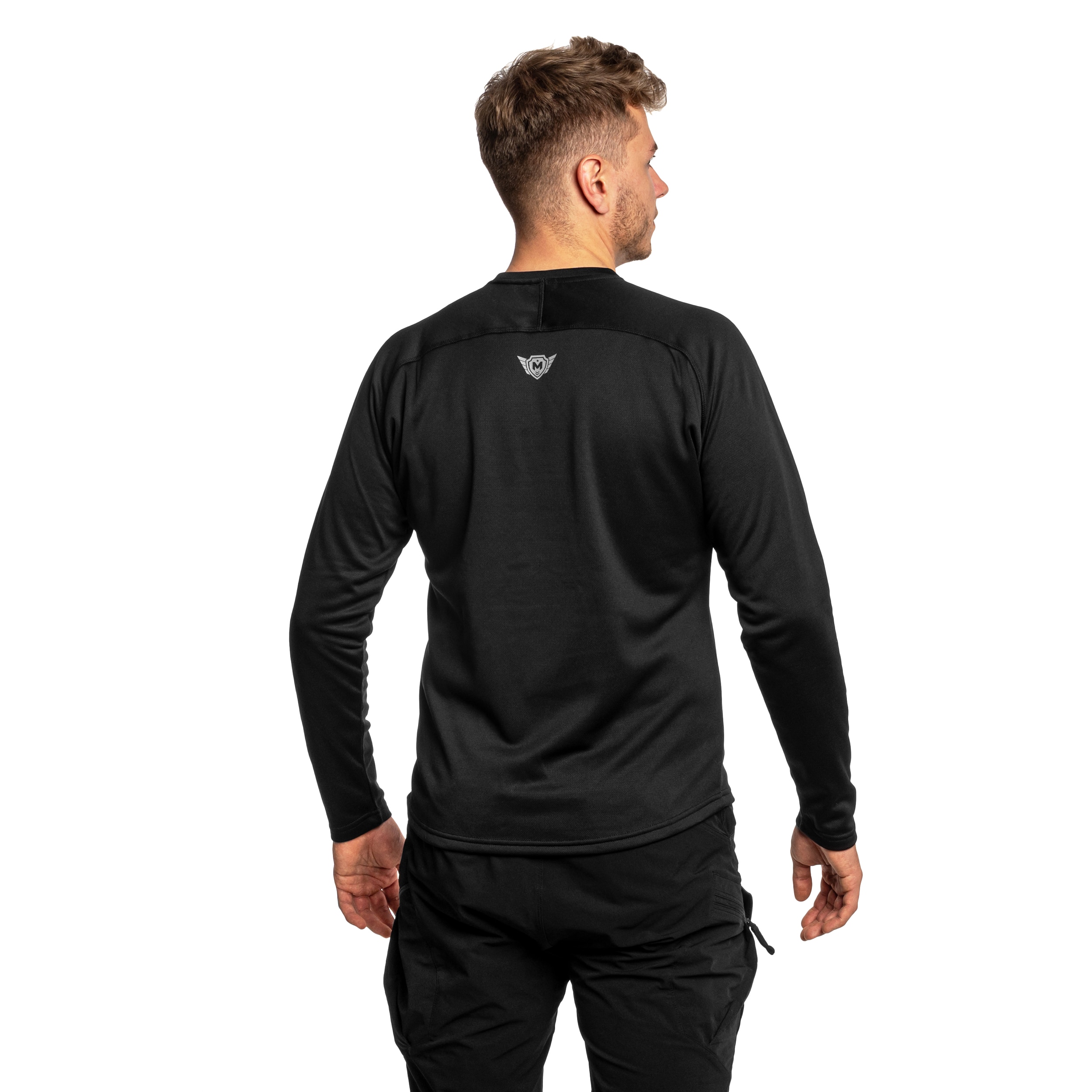 Sweat-shirt Ghost Layer Military Wear - Black