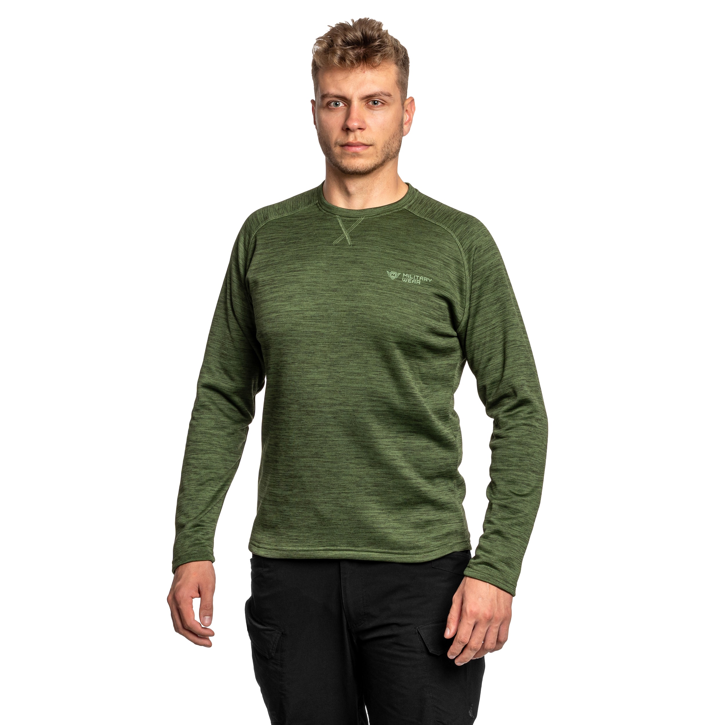 Sweat-shirt Ghost Layer Military Wear - Green