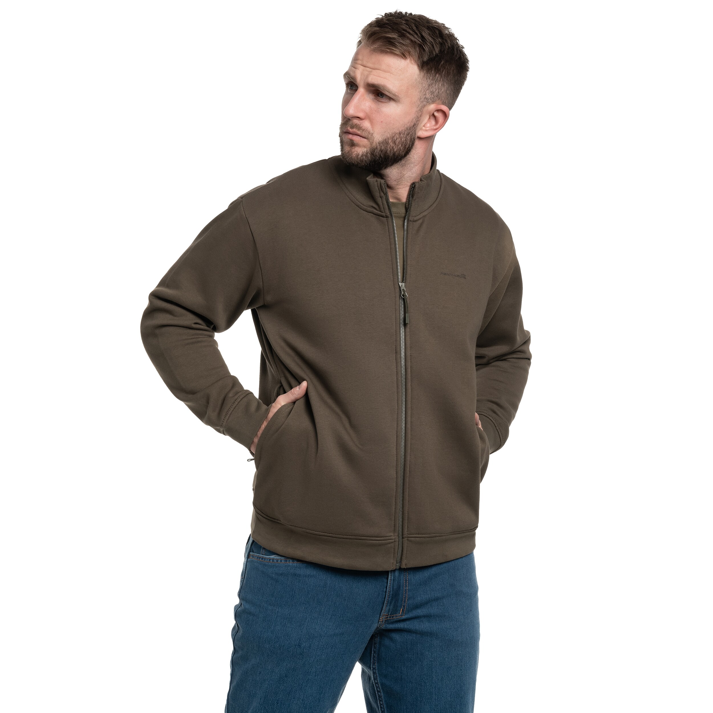 Sweatshirt Highneck Sweater Pentagon - RAL 7013