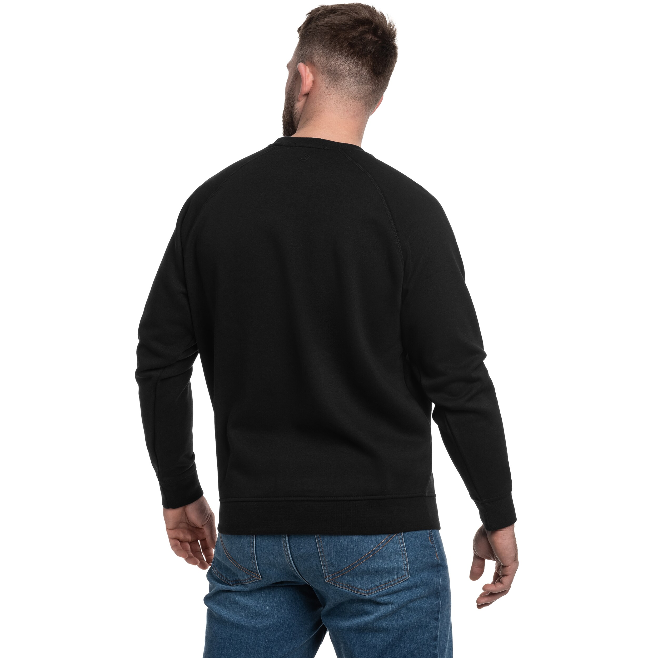 Sweatshirt Hawk Lone Wolf Pentagon - Black