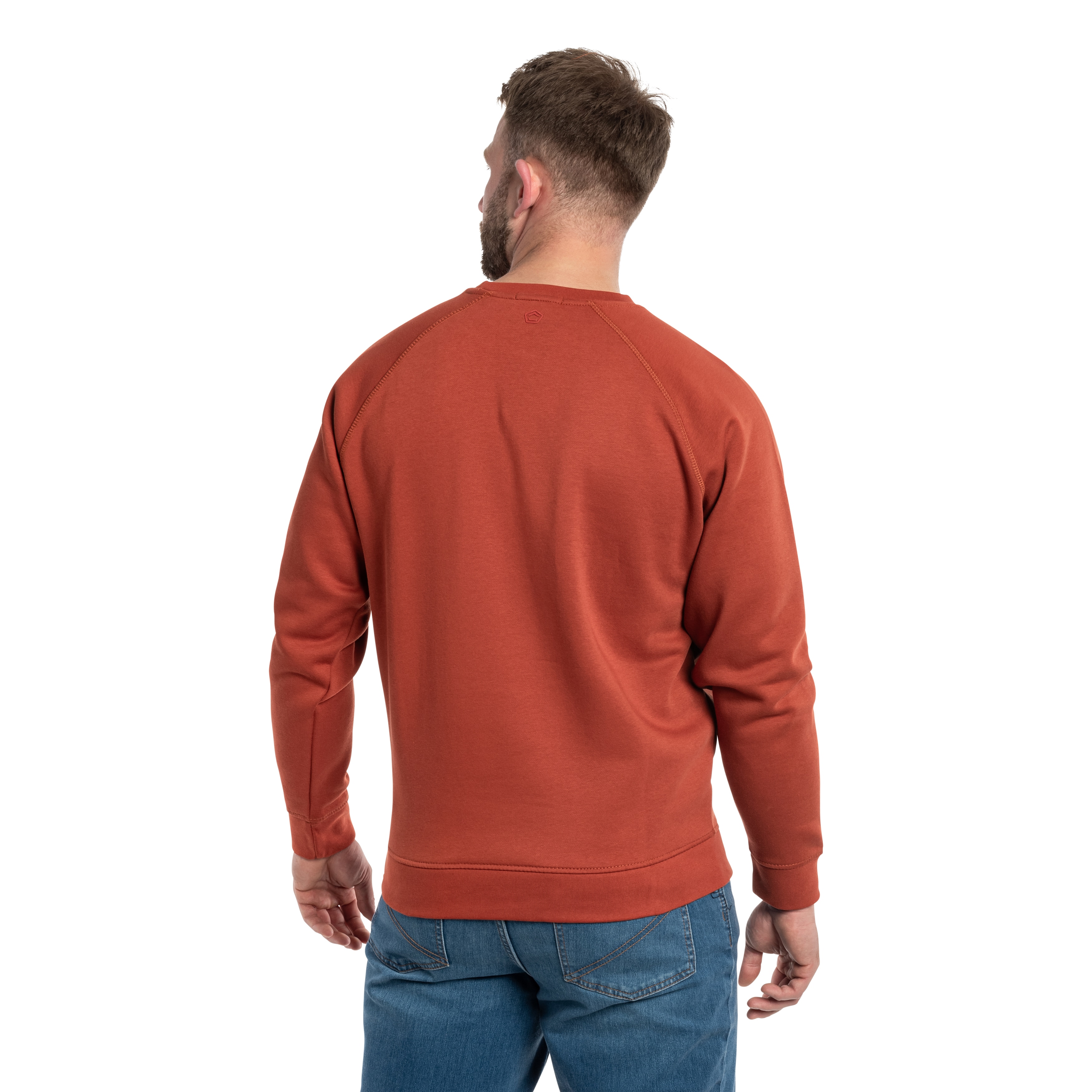 Sweatshirt Hawk Lone Wolf Pentagon - Maroon Red