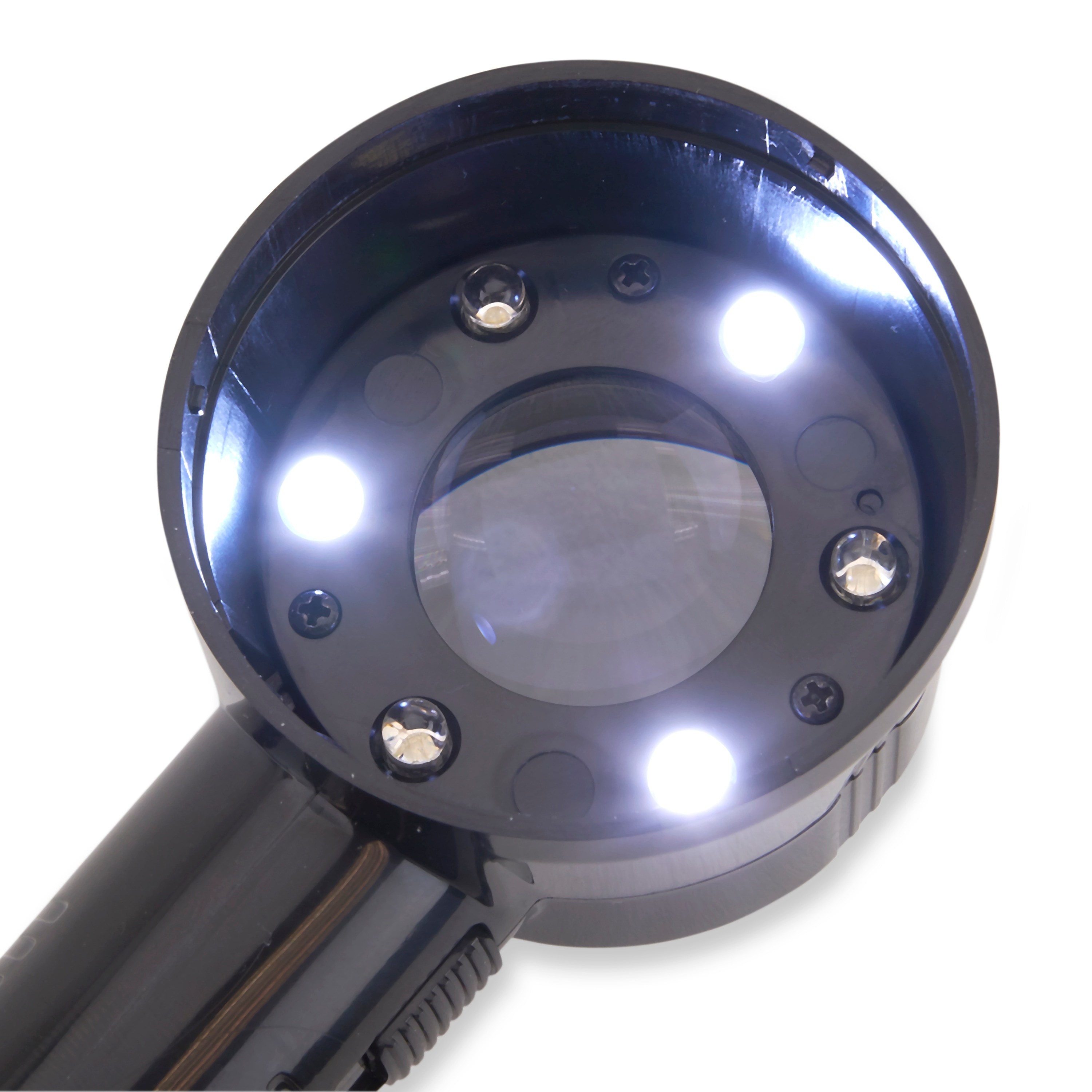 Loupe MeasureLoupe 11,5x avec éclairage LED/UV Carson