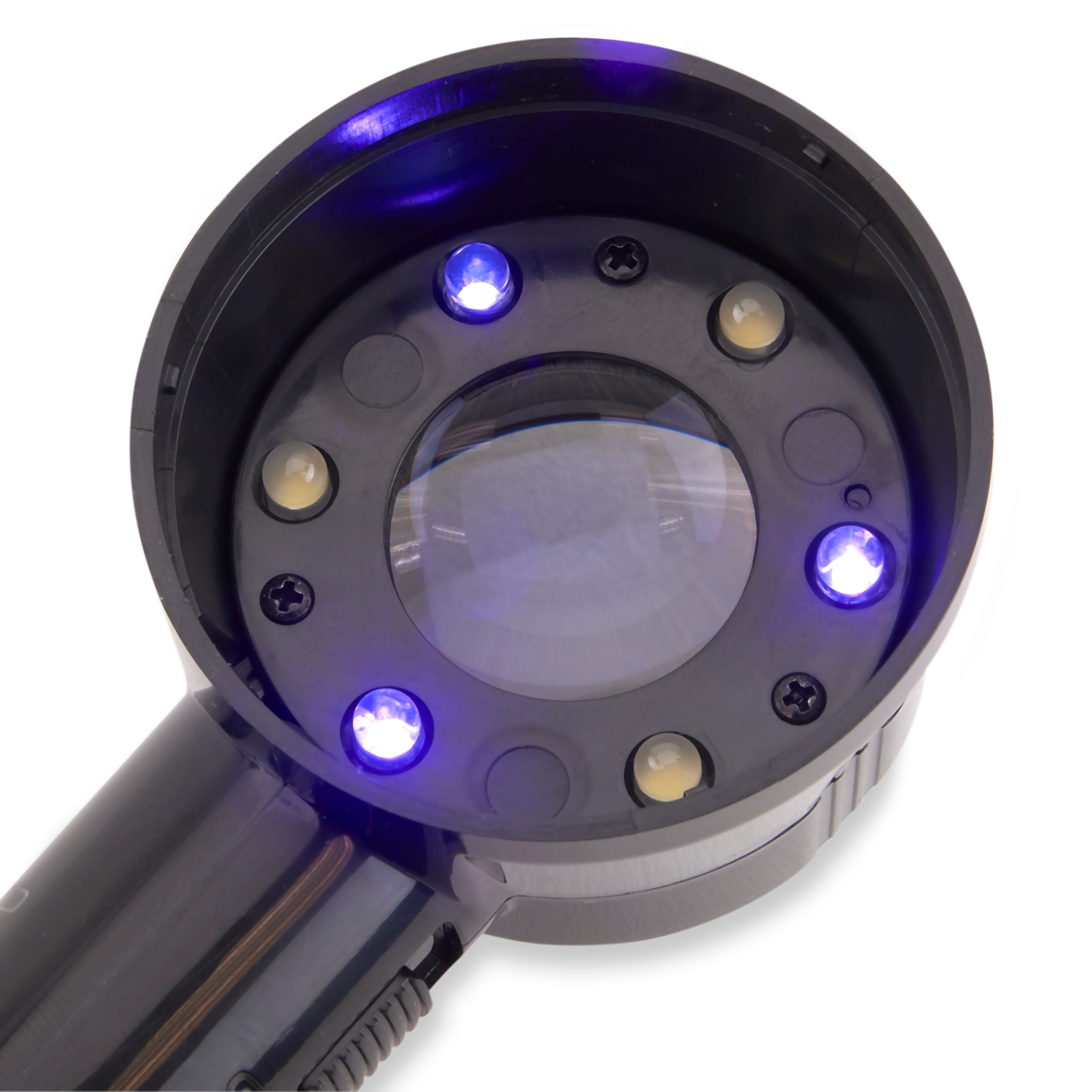 Loupe MeasureLoupe 11,5x avec éclairage LED/UV Carson