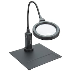 Loupe MagniFlex Pro 2x/4x avec éclairage LED Carson