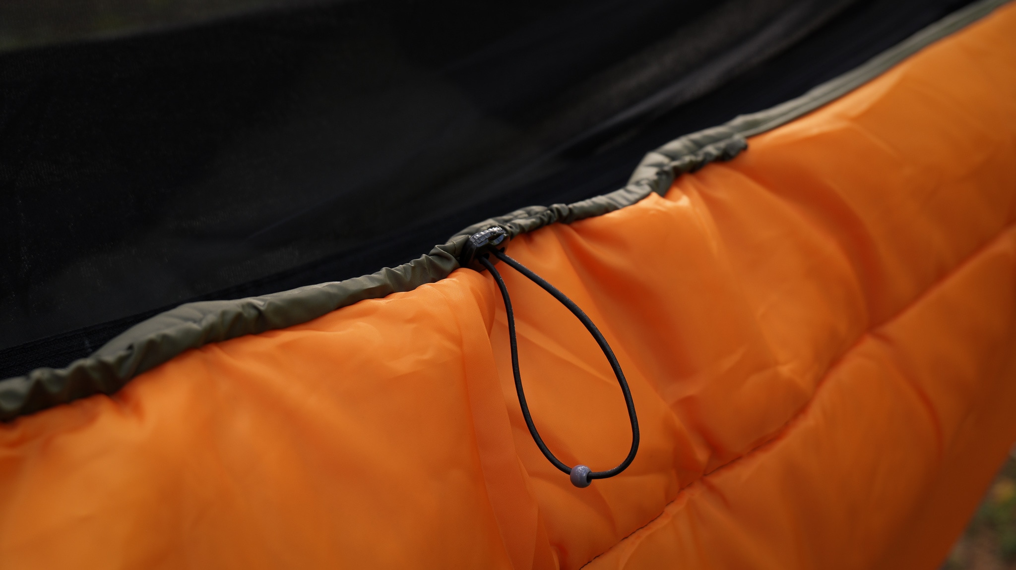 Doublure de hamac Underquilt Marra 2.0 200 cm TigerWood - Rescue/Olive