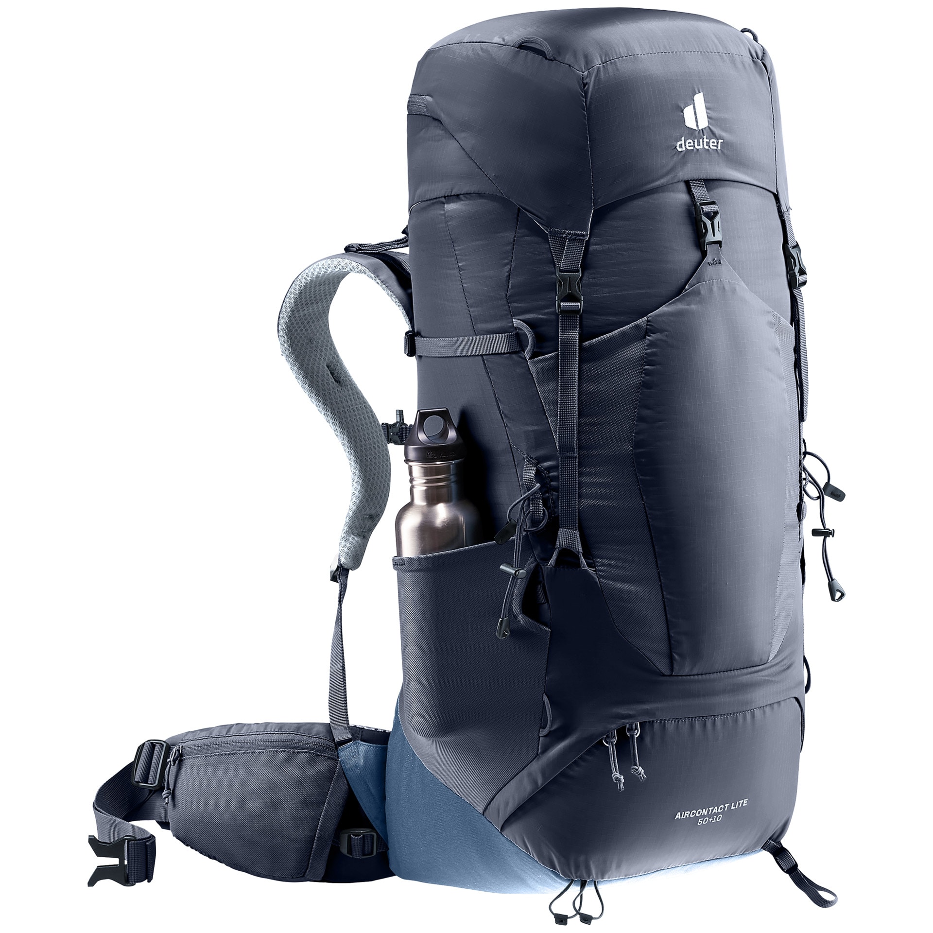 Sac à dos Aircontact lite 50 + 10 L Deuter - Black/Marine