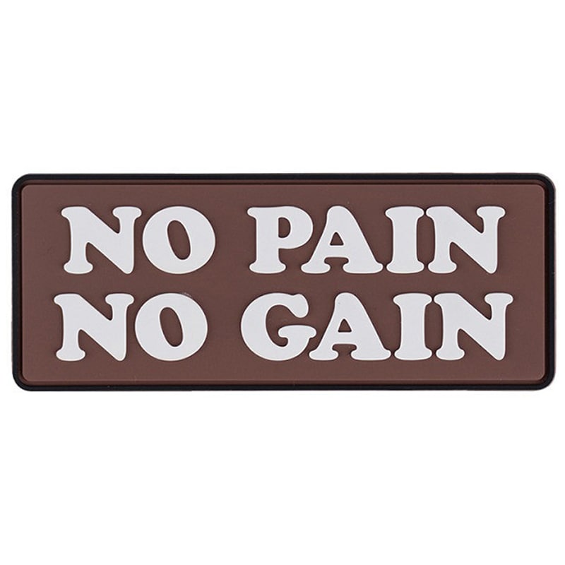 Patch 3D PVC No Pain No Gain 101 Inc.