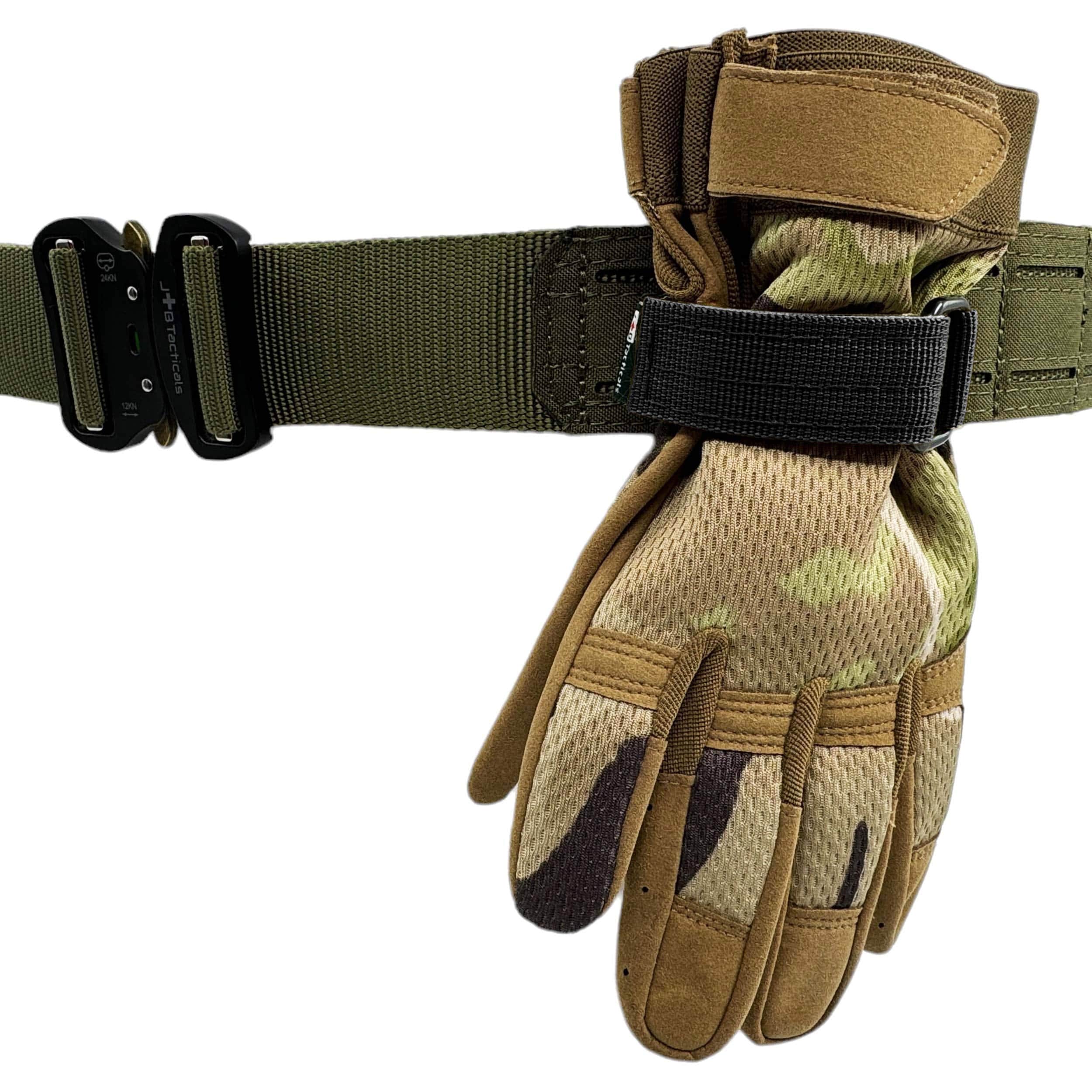 Porte-gants MOLLE avec mousqueton JB Tacticals - Black