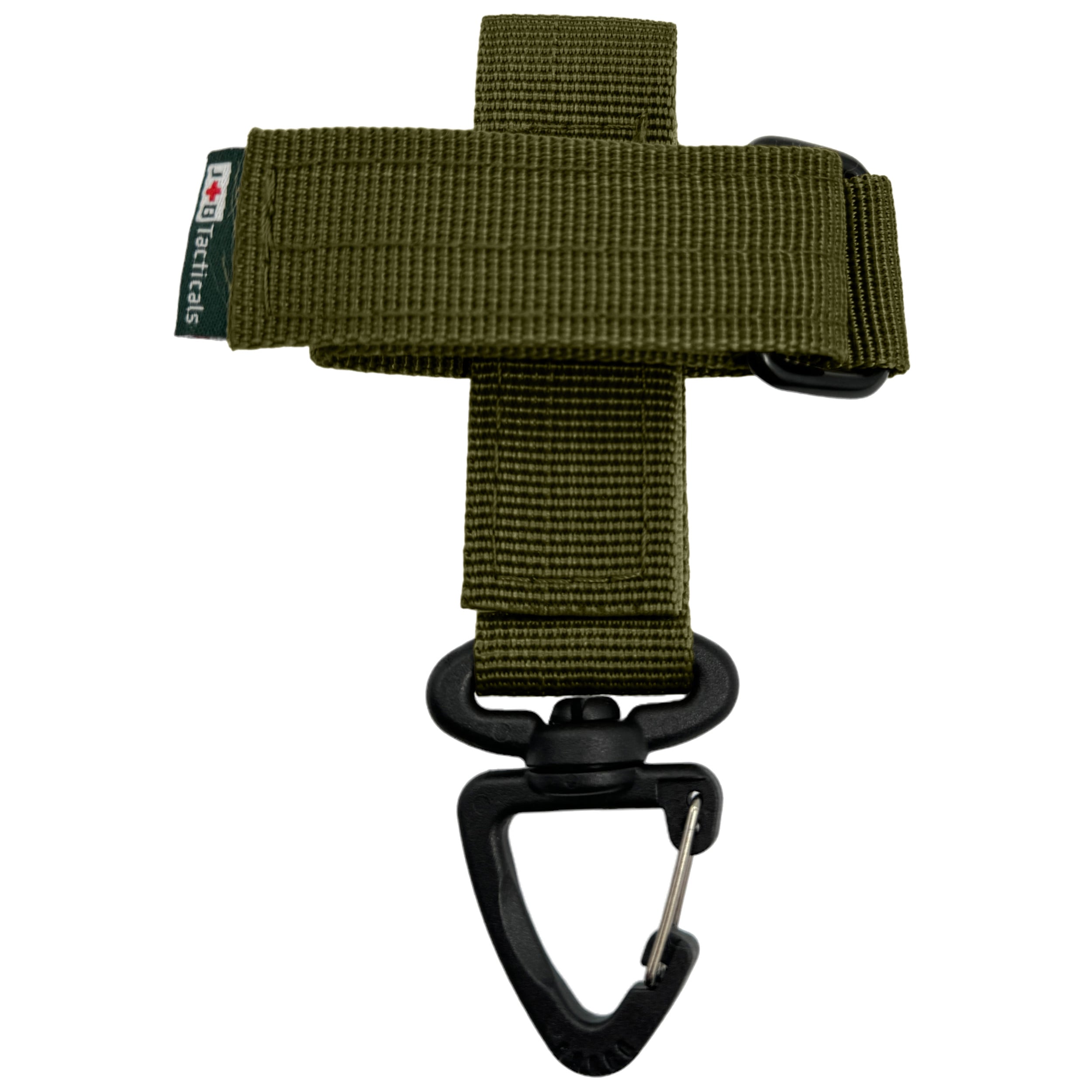 Porte-gants MOLLE avec mousqueton JB Tacticals - Green