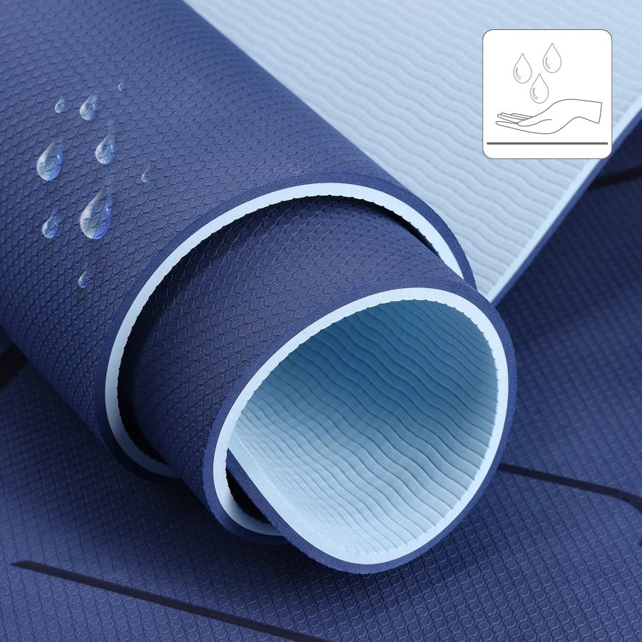Tapis YM10 pour le yoga HMS - Dark Blue