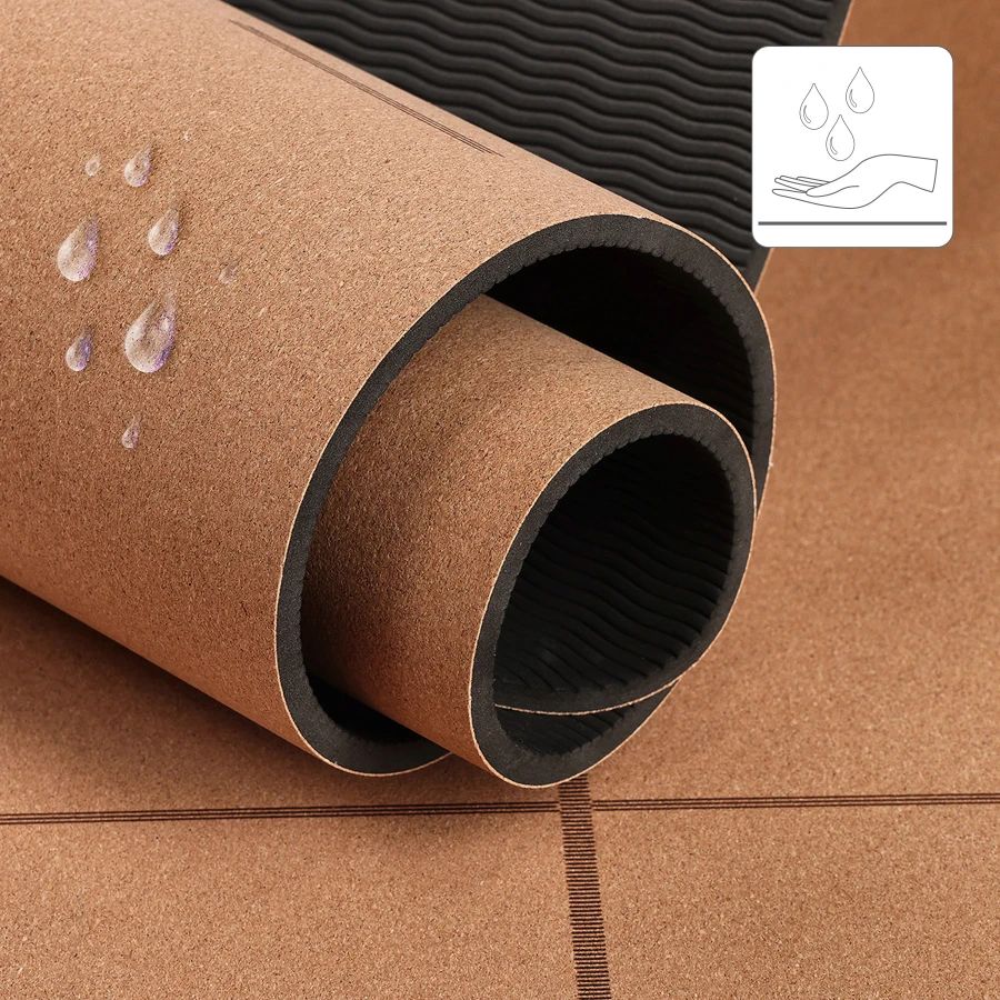 Tapis YM11 pour le yoga HMS - Cork