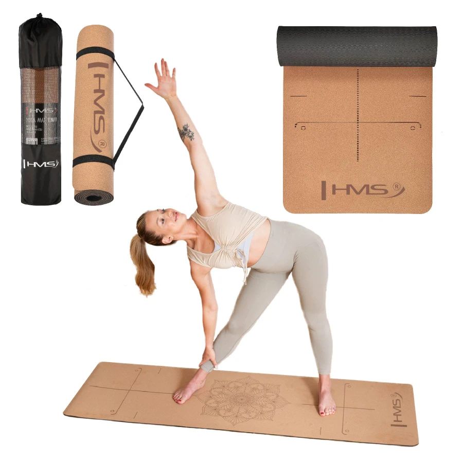 Tapis YM11 pour le yoga HMS - Cork