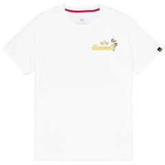 T-Shirt Pearl Harbor Back Print Alpha Industries - White