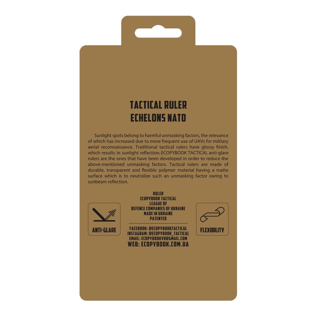 Règle Ecopybook Tactical Echelons M-Tac