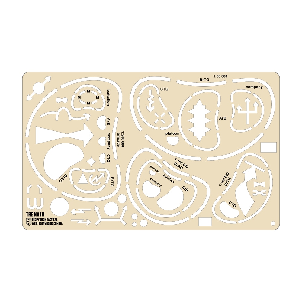 Règle Ecopybook Tactical Echelons M-Tac