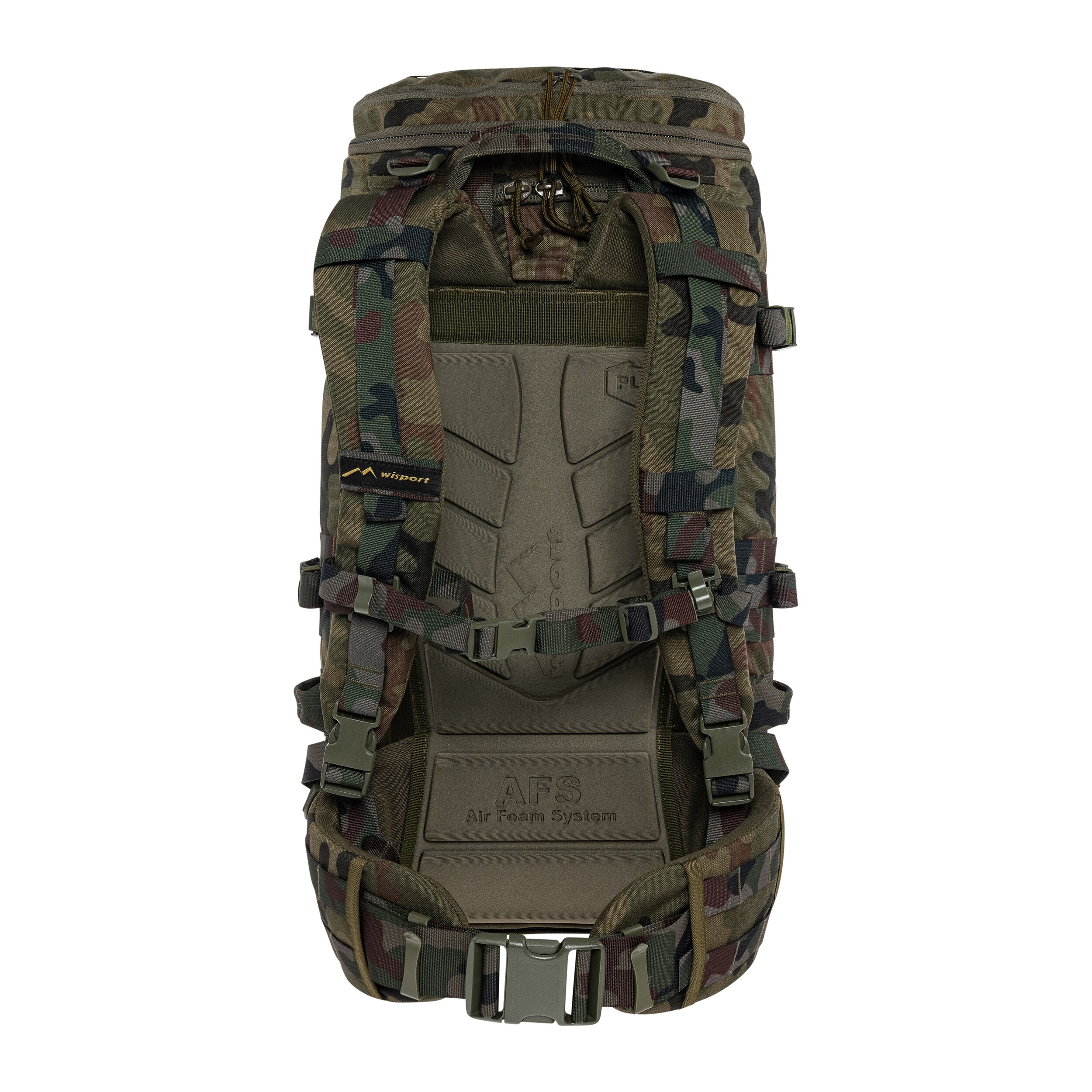 Sac à dos Zipper Fox 42 40 L Wisport - wz.93 Pantera PL Woodland