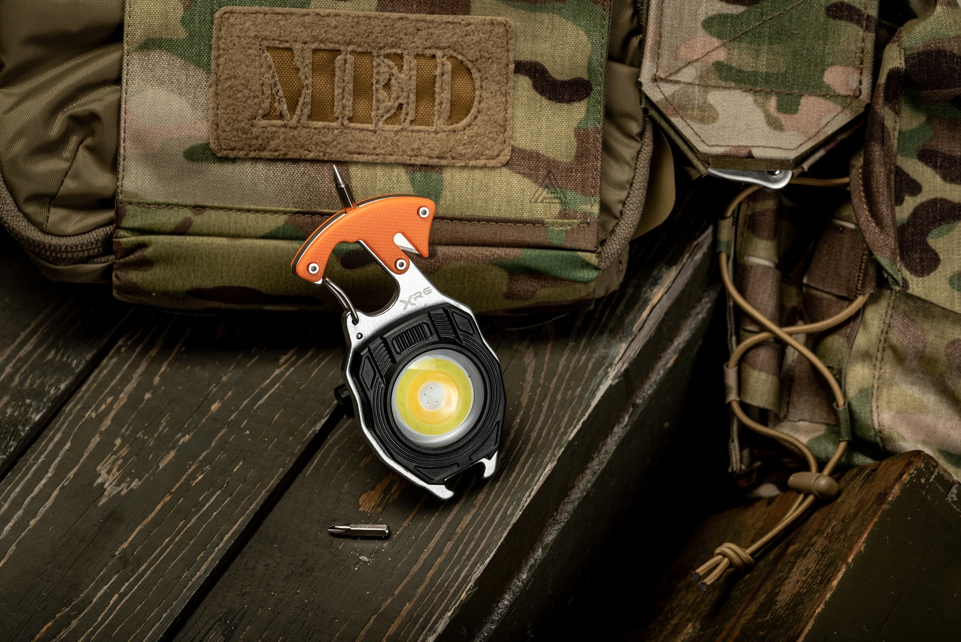 Lampe de poche porte-clés Flashtag Keychain Flashlight XRG