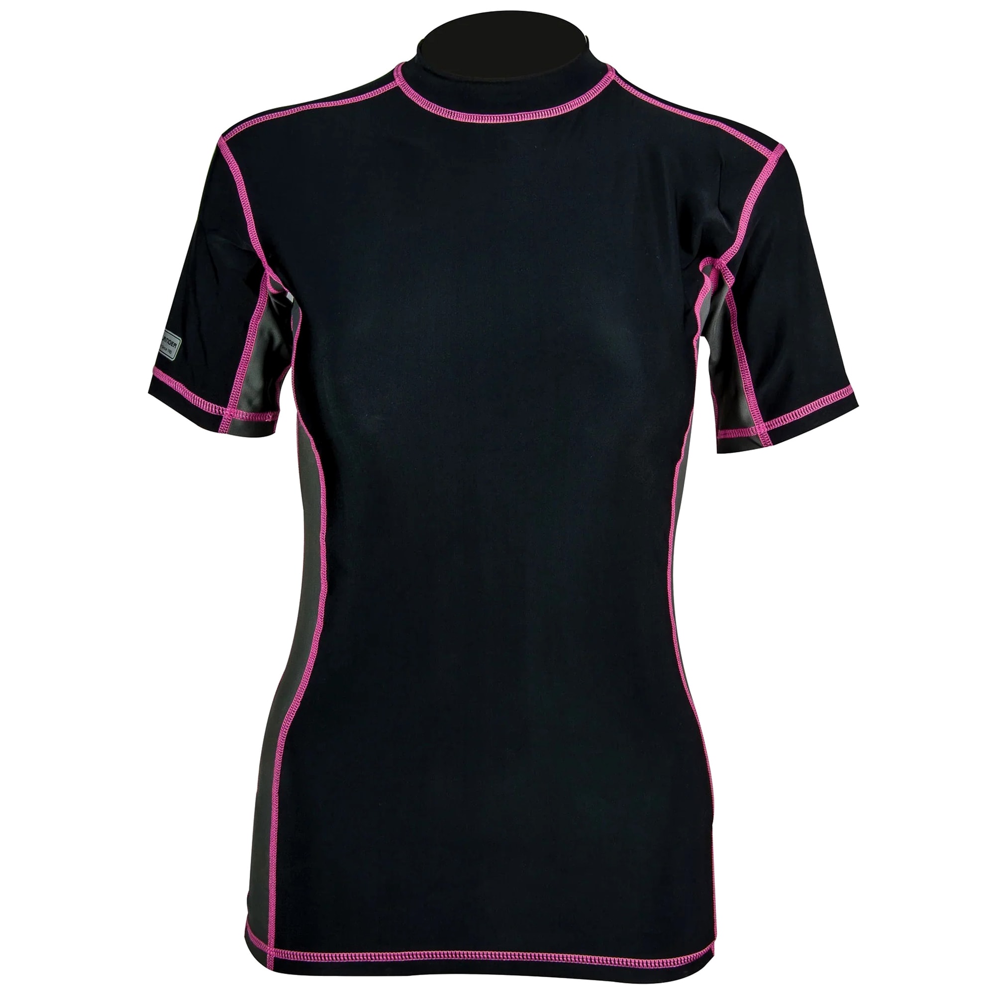 T-shirt thermique pour femmes Pro Comp Short Sleeve Top Highlander - Black/Grey