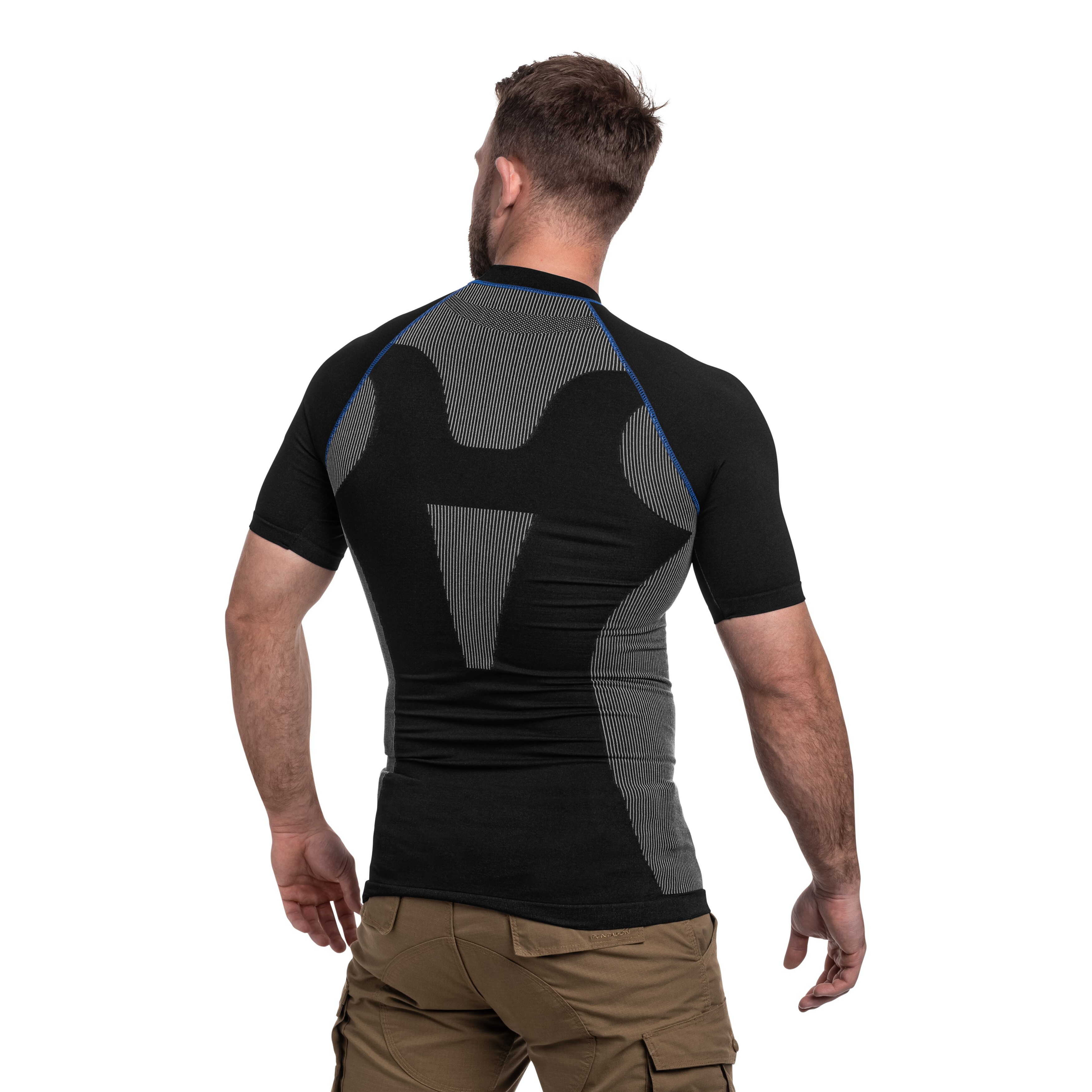 T-shirt thermoactif Thermo Tech Highlander Outdoor - Black