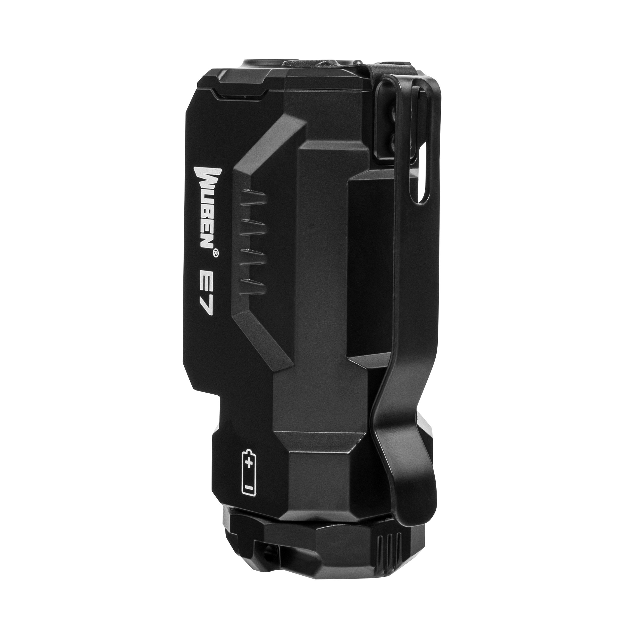 Lampe de poche E7 5000K - 1800 lumens Wuben - Black