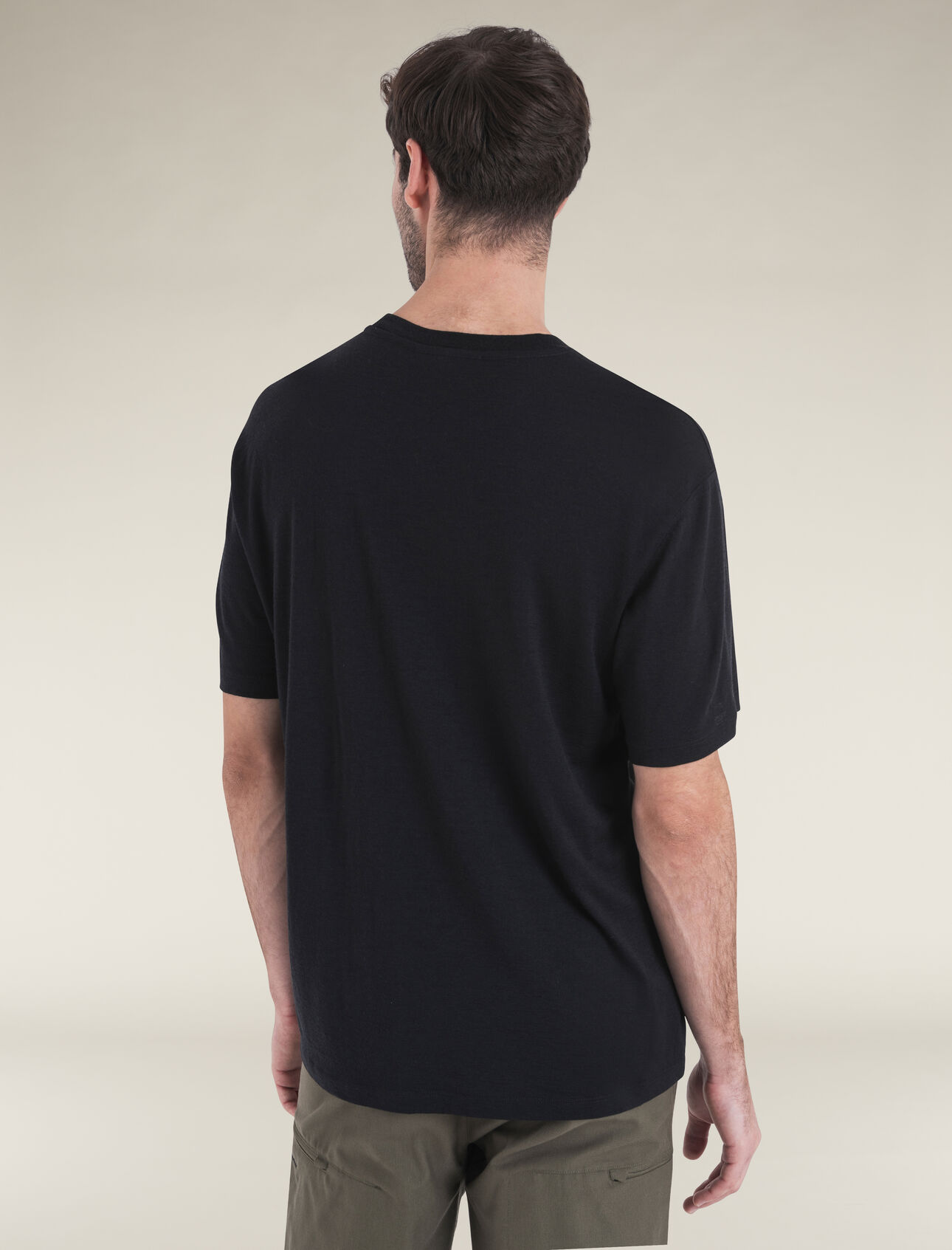 T-shirt 150 Tech Lite Short Sleeve Relaxed Pocket T-Shirt Icebreaker Merino - Black