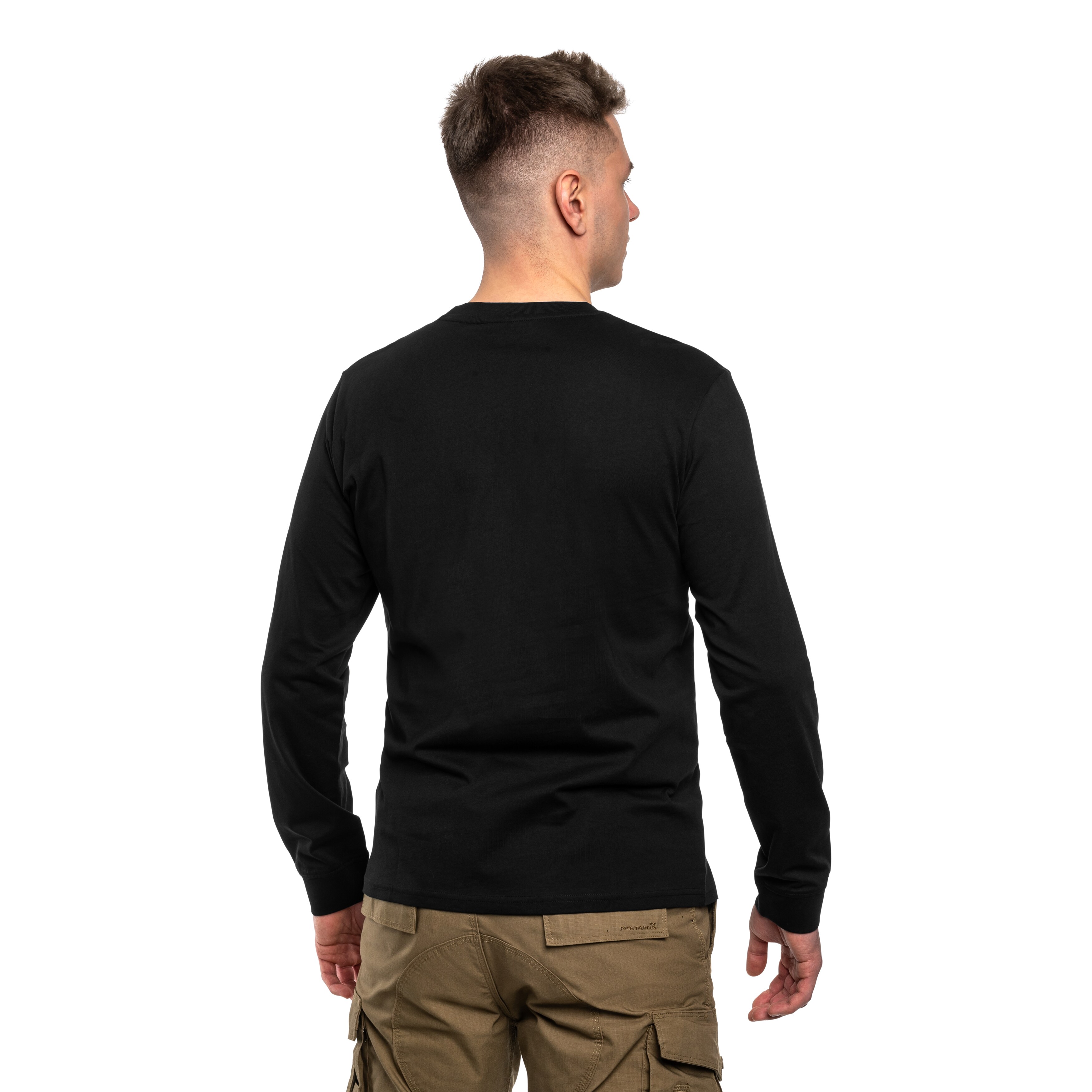T-shirt Longsleeve Regular 4F - Noir