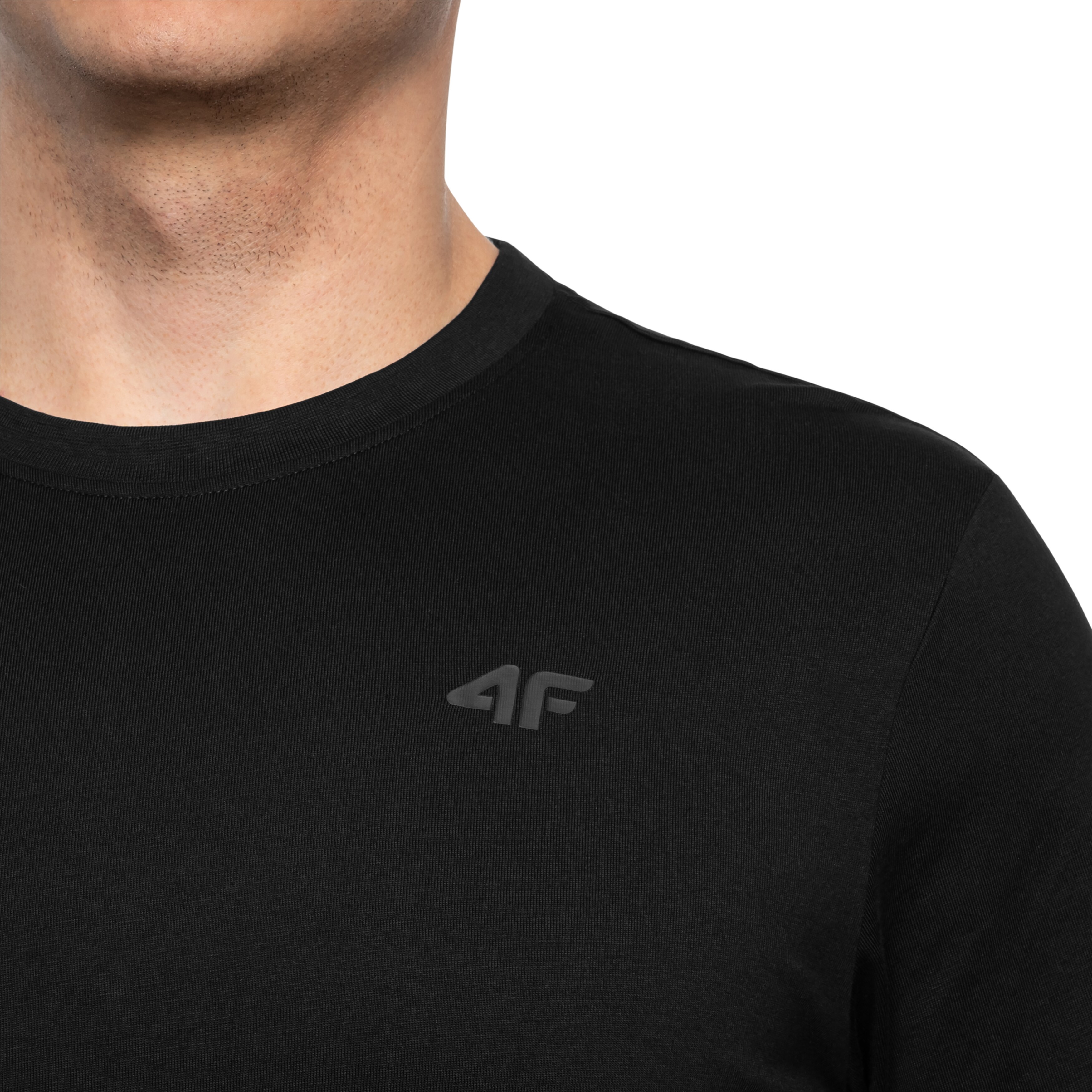 T-shirt Longsleeve Regular 4F - Noir