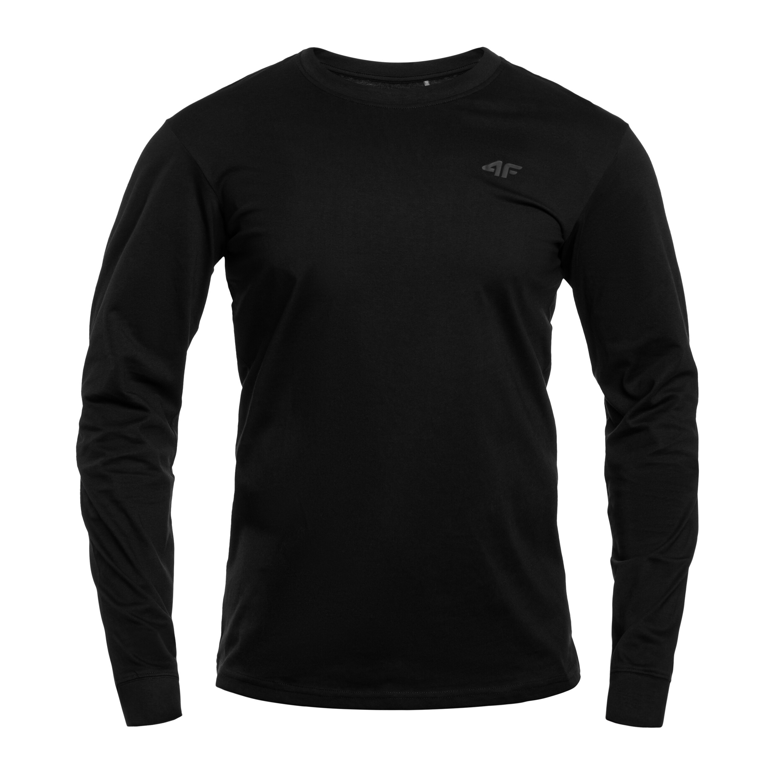 T-shirt Longsleeve Regular 4F - Noir