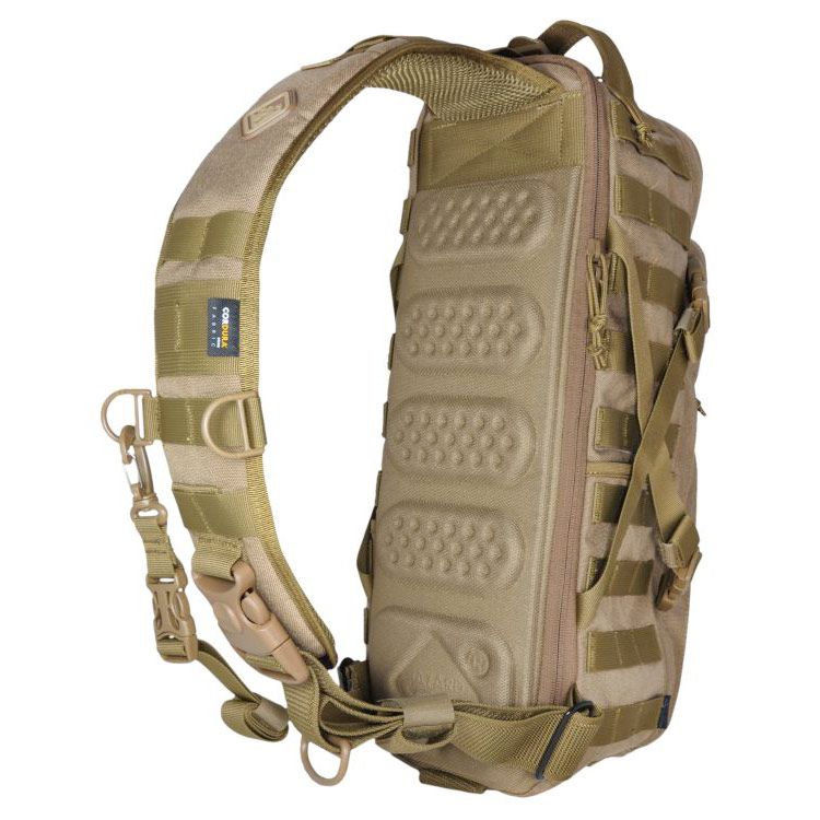 Sac à dos à bandoulière Plan-B Classic Sling Pack 11,8 L Hazard 4  - Coyote