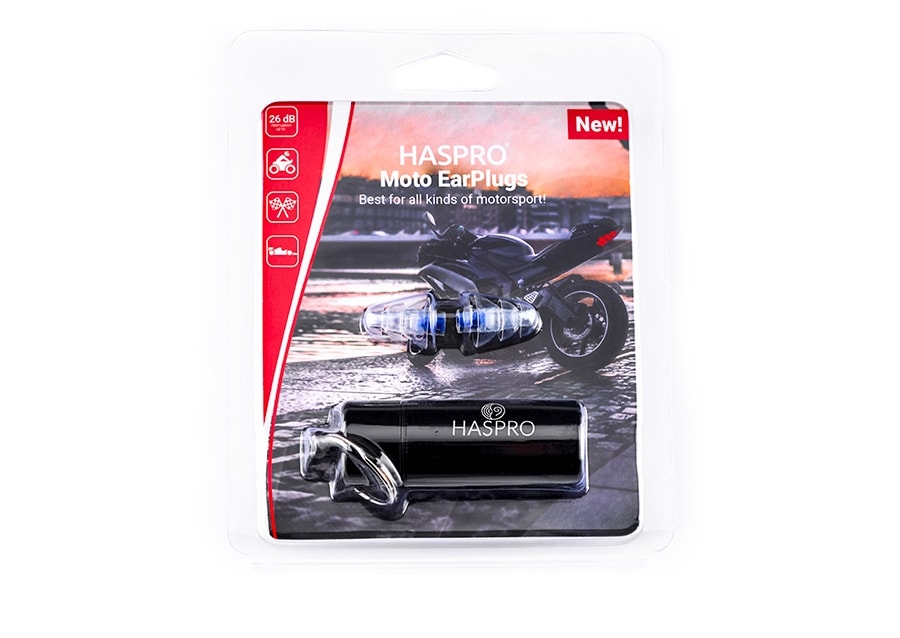 Bouchons d'oreille Moto Universal Haspro 