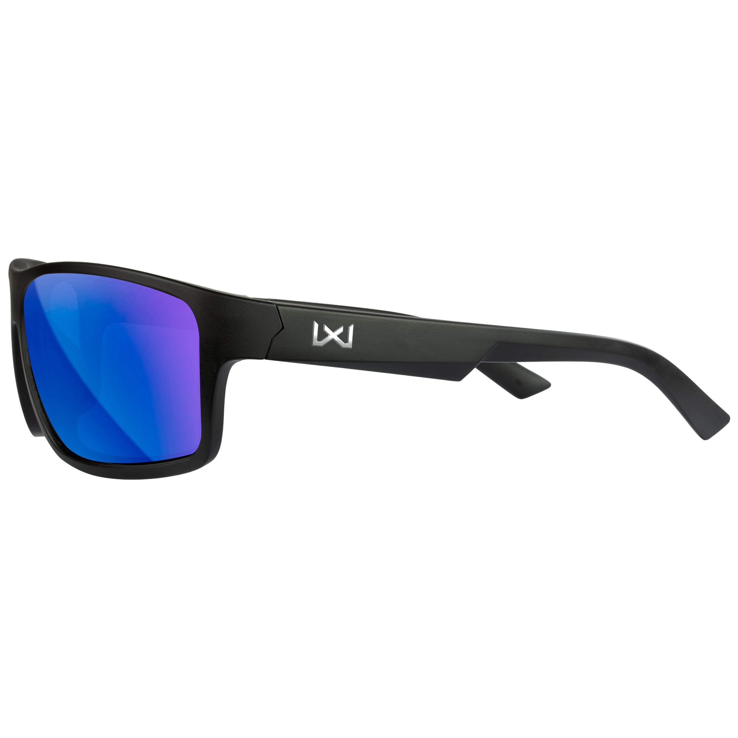 Lunettes Peak XL Wiley X - Captivate Polarized Blue Mirror/Matte Black