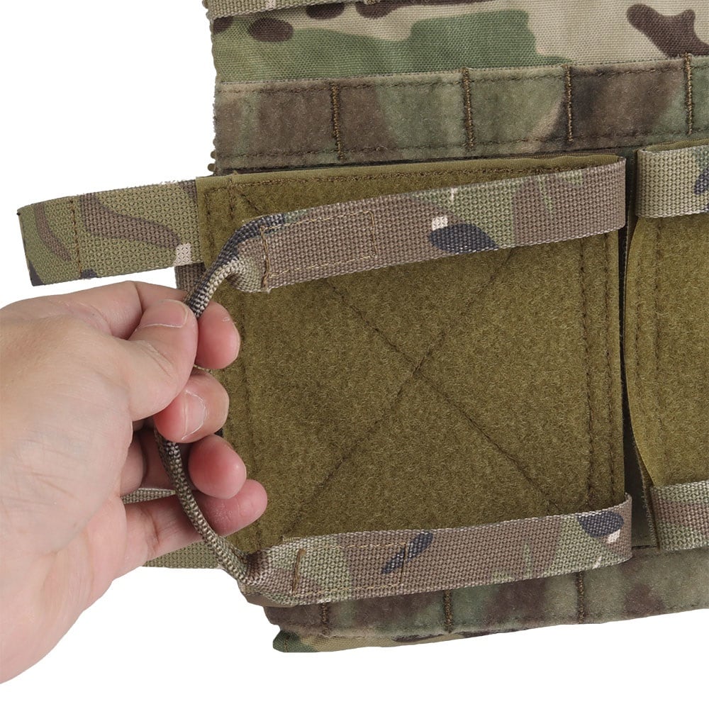 Gilet tactique VE-99 Plate Carrier Wosport - MultiCam