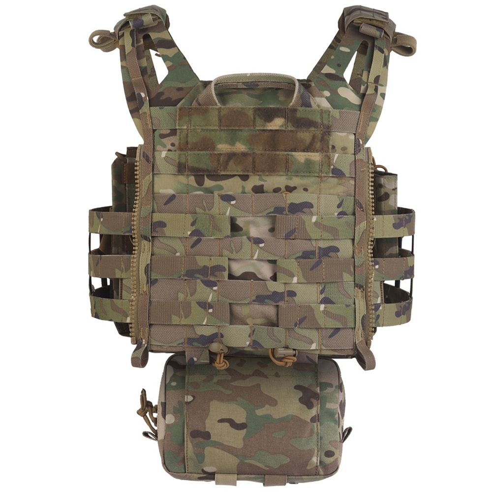 Gilet tactique VE-106 Plate Carrier Wosport - MultiCam