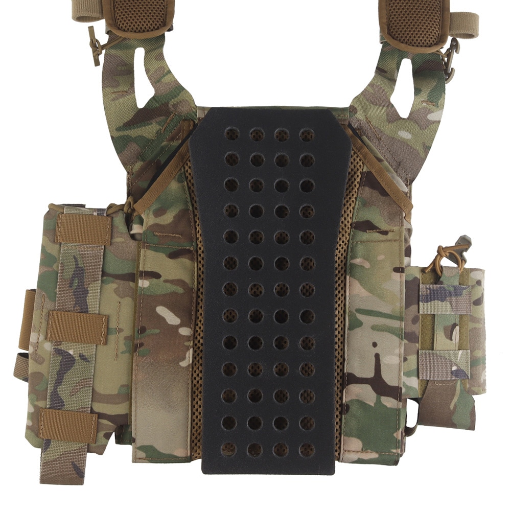 Gilet tactique VE-106 Plate Carrier Wosport - MultiCam